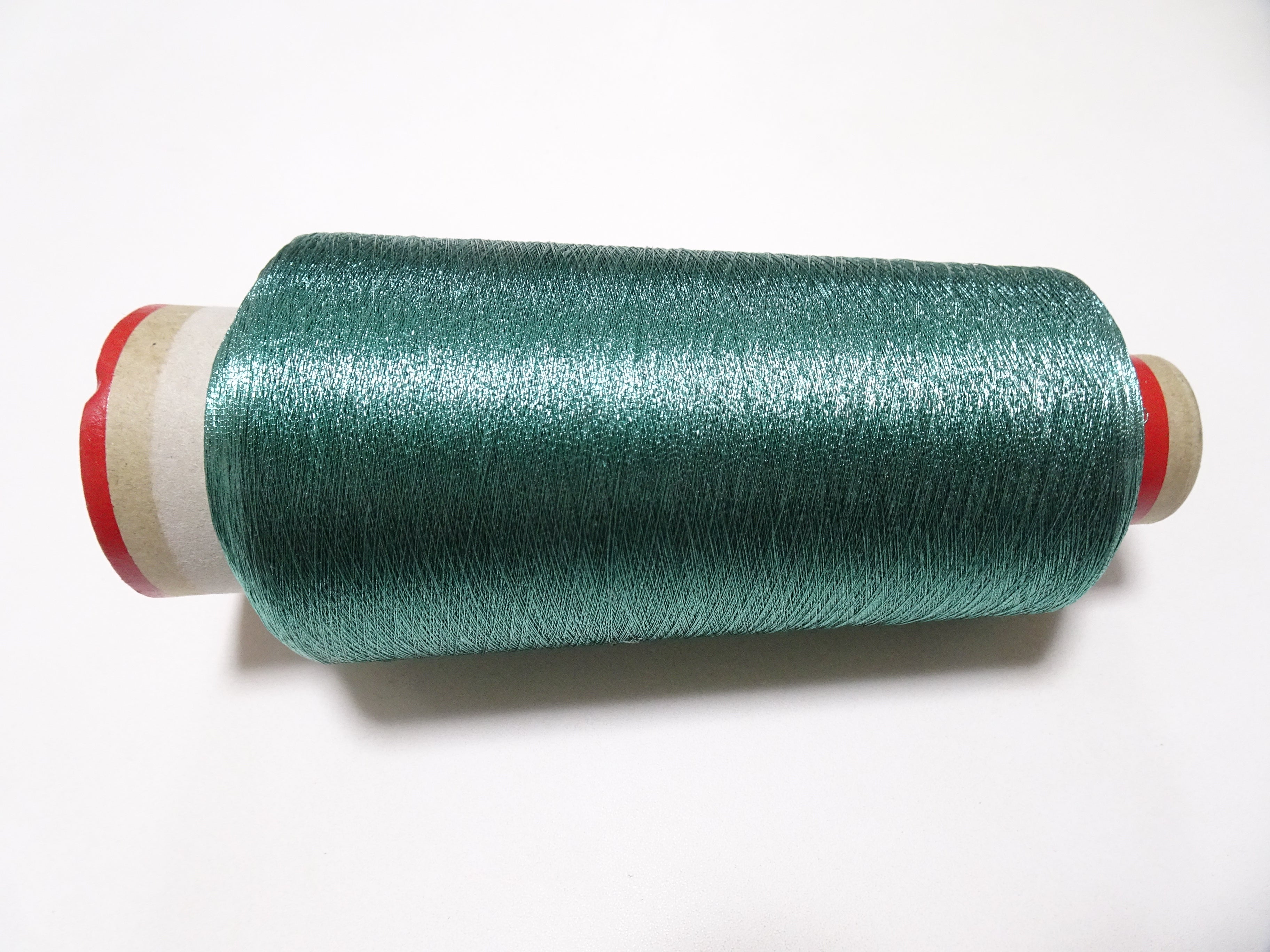 Japanese vintage rare Superb pure silver leaf thread color 41 5000M 0 ...