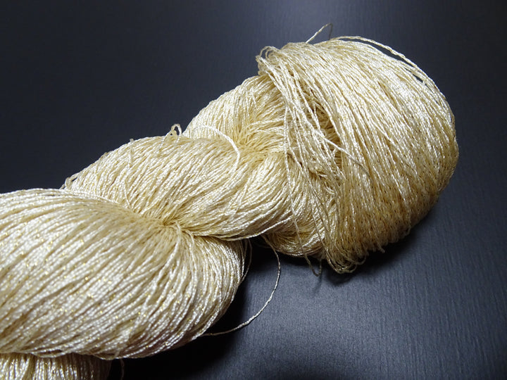Japanese Vintage High Class Rare Silk Thread Mixture of Gold embroidery 17687