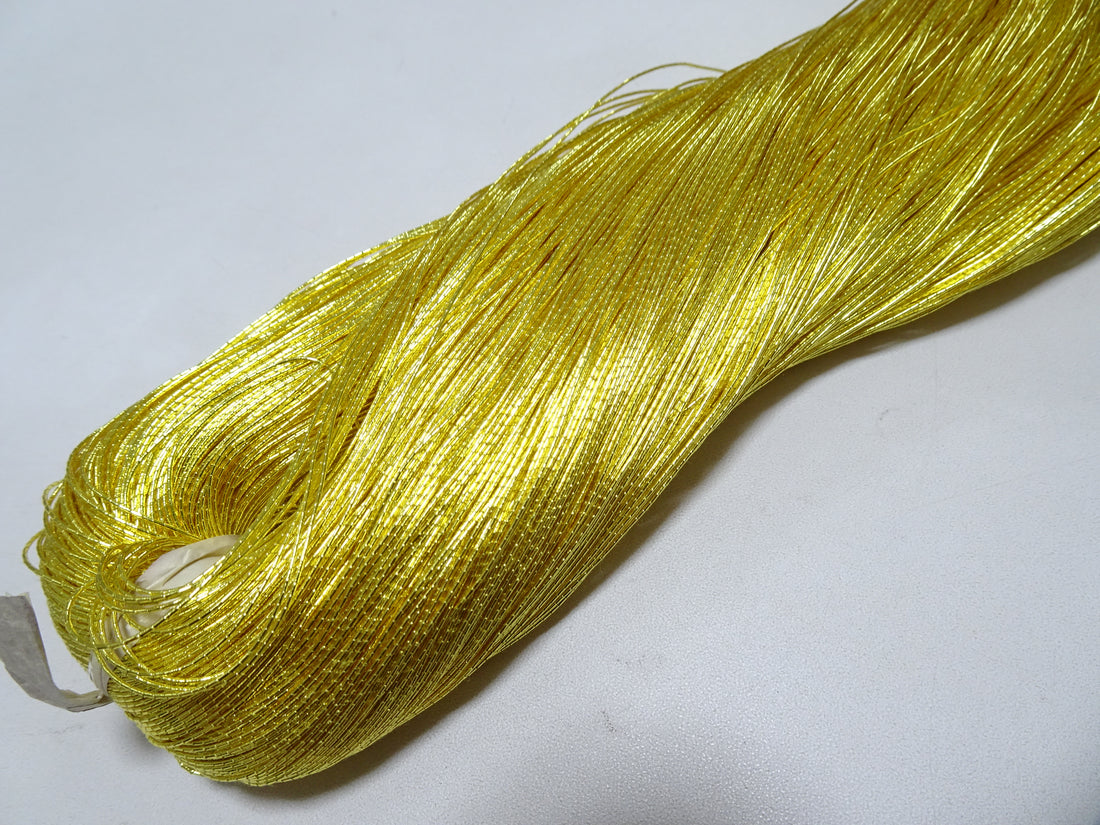 Special Price!! Japanese Vintage High Class Gold Leaf Thread 7 Embroidery  1000M  0.50mm  17709