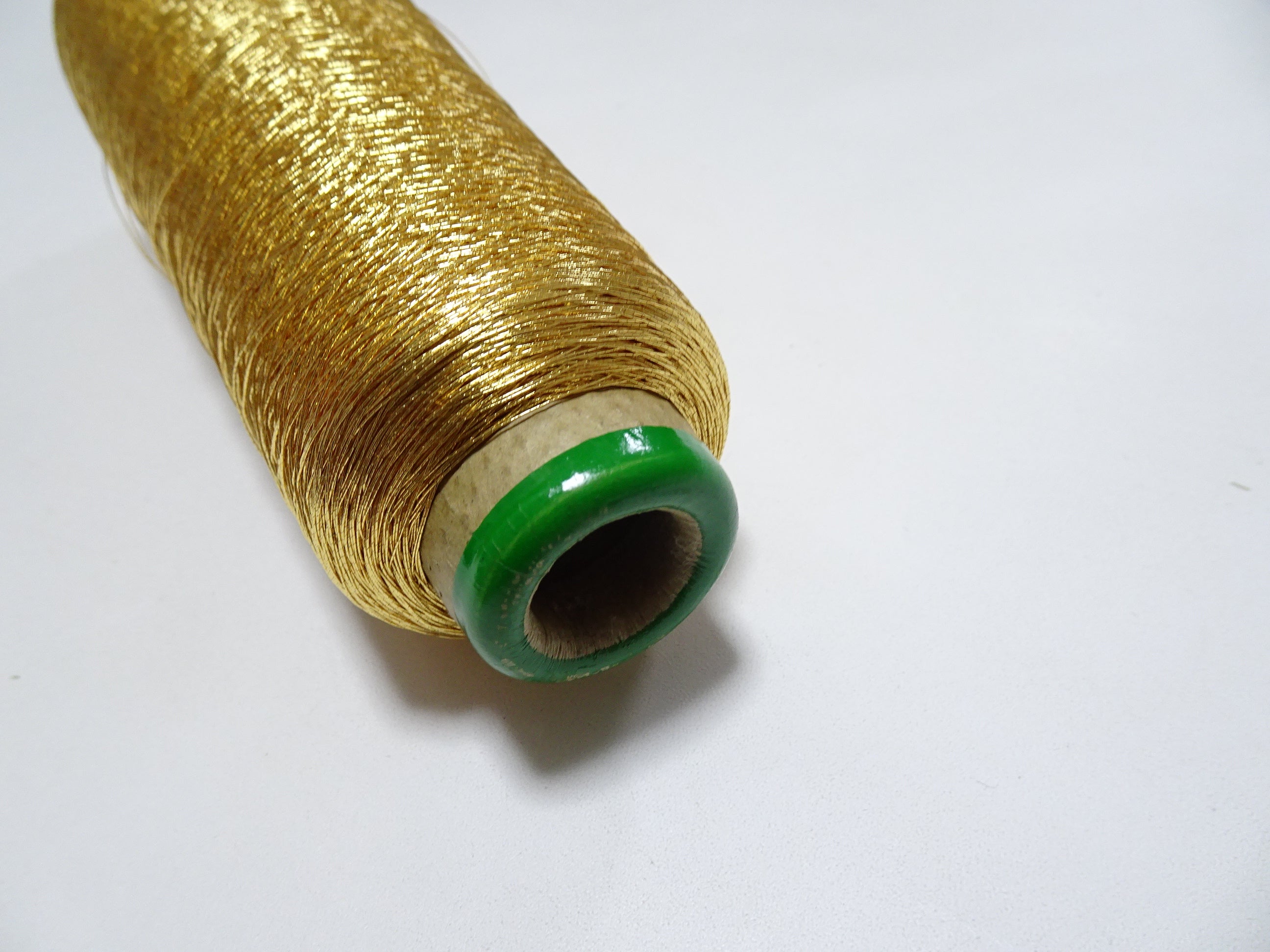 Japanese vintage Superb gold leaf thread 312  embroidery 1000M  0.30mm