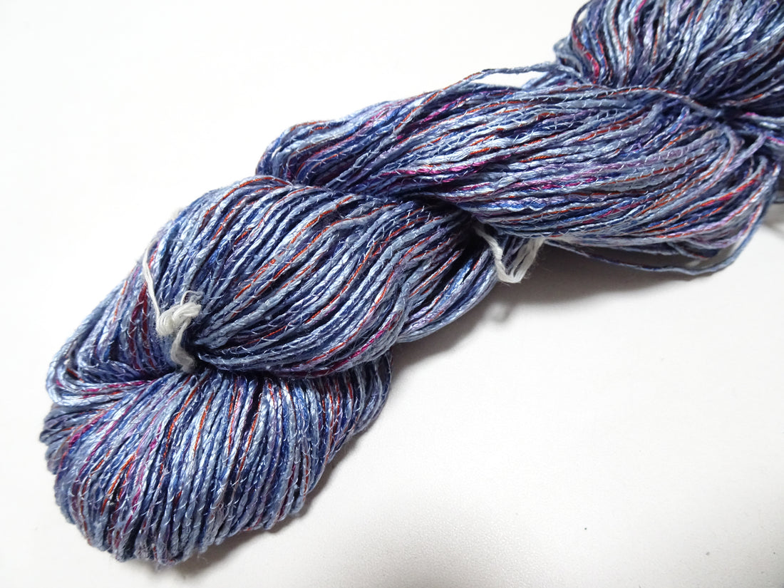 Japanese Tanaka Gen Silk – One-of-a-Kind Hand-Dyed Artistic Silk Thread, Rare Japanese Artisan Yarn, Limited Stock 16499