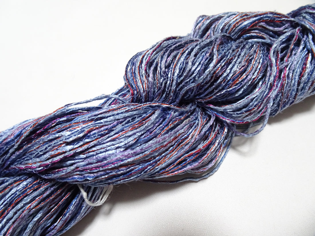 Japanese Tanaka Gen Silk – One-of-a-Kind Hand-Dyed Artistic Silk Thread, Rare Japanese Artisan Yarn, Limited Stock 16499