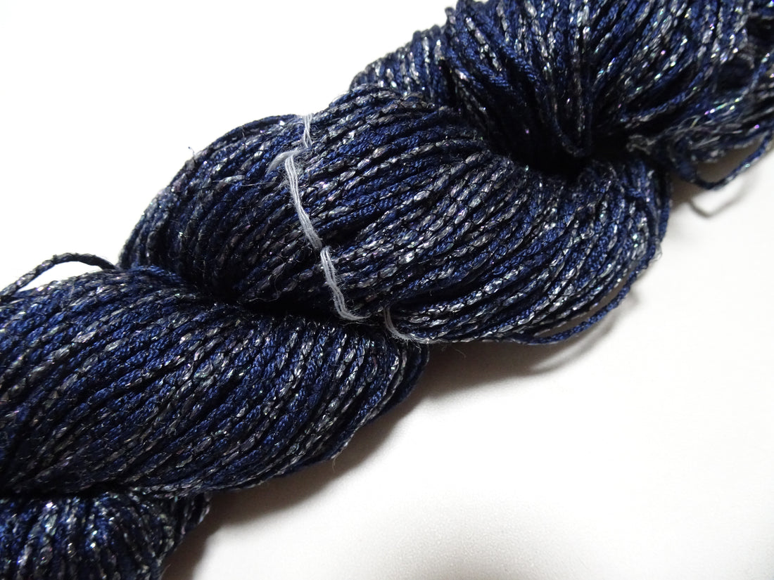 Japanese Tanaka Gen Silk – One-of-a-Kind Hand-Dyed Artistic Silk Thread, Rare Japanese Artisan Yarn, Limited Stock 19104