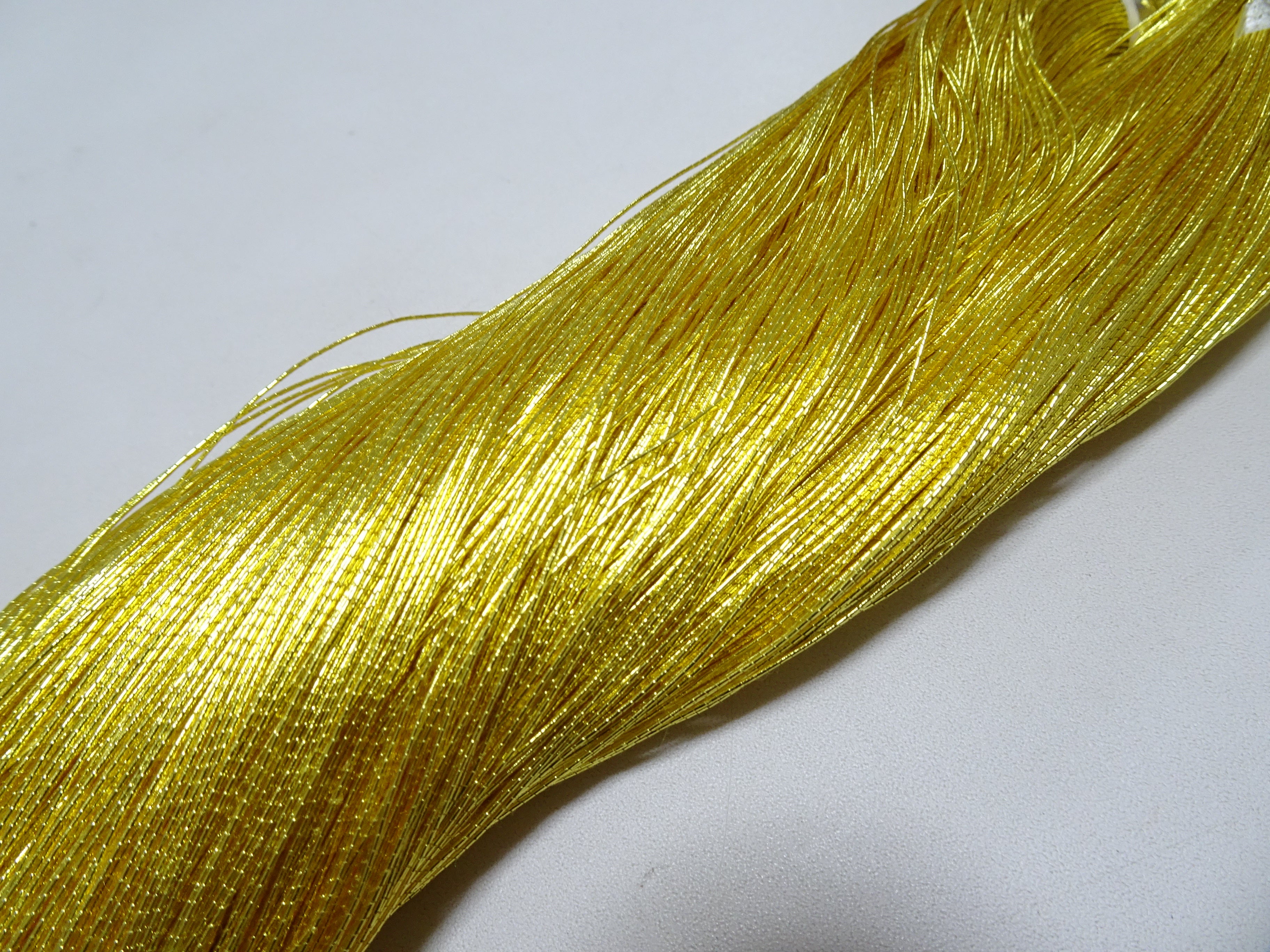 Special Price!! Japanese Vintage High Class Gold Leaf Thread 7 Embroidery  1000M  0.50mm  17709