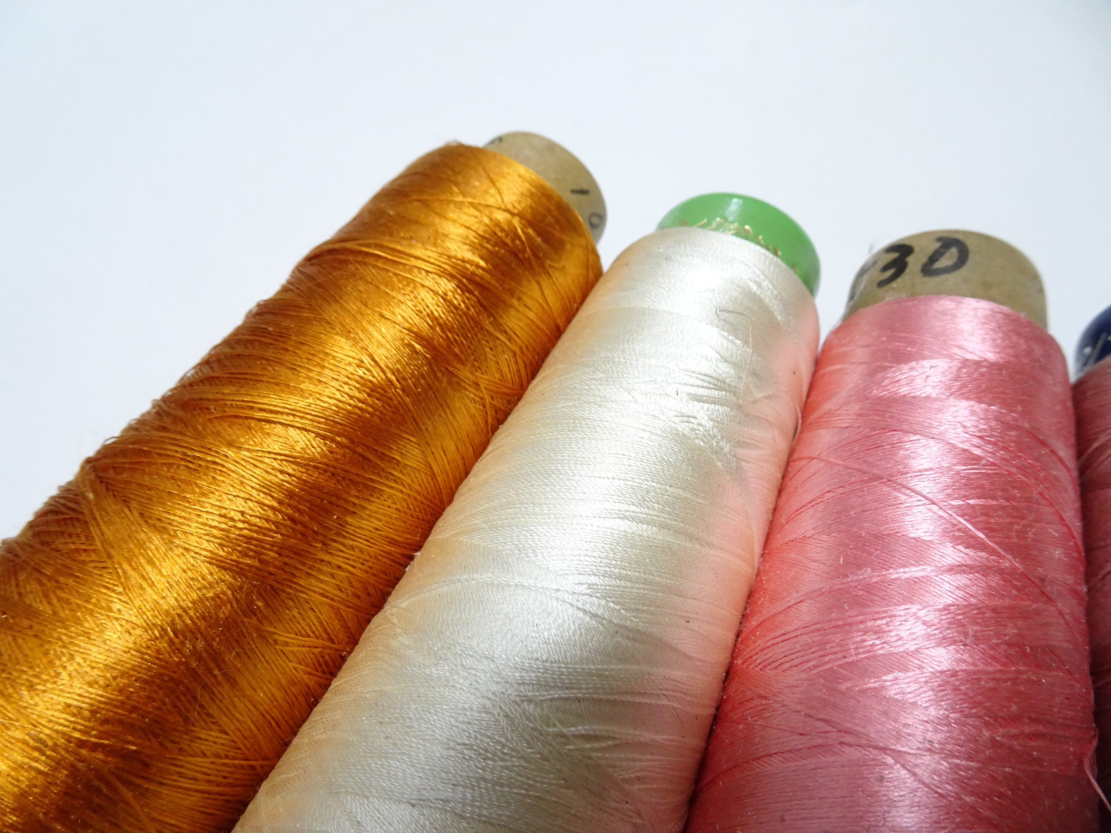Special Price!! Japanese vintage silk thread 10sets embroidery Over 6,000 meters  16357