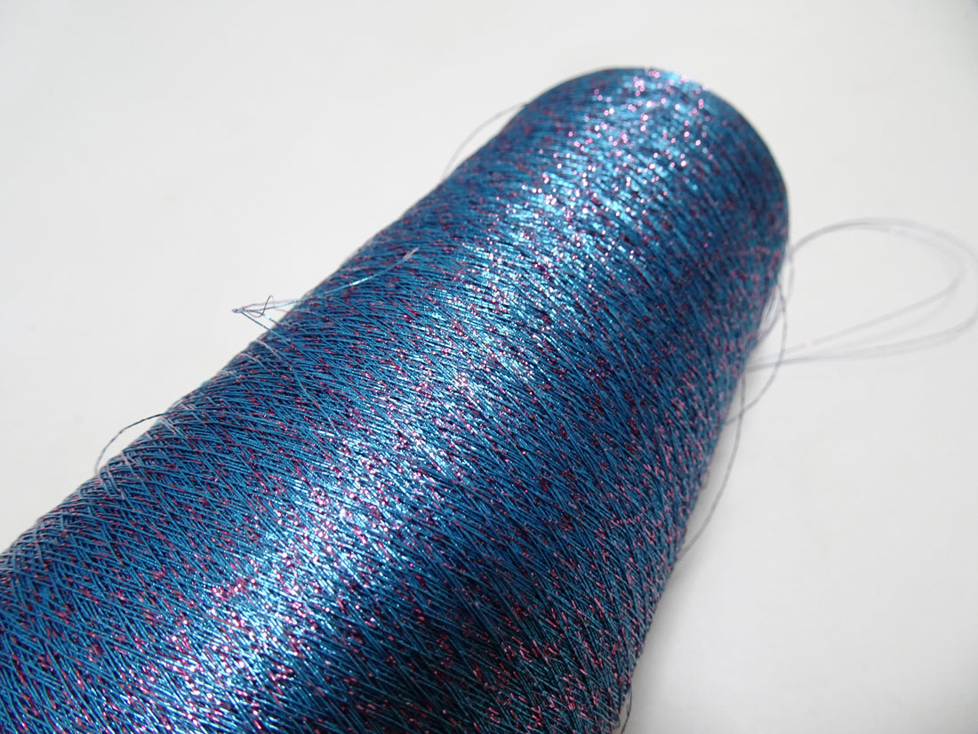 Super Special price! Japanese vintage metallic lame thread embroidery 5000M 9334
