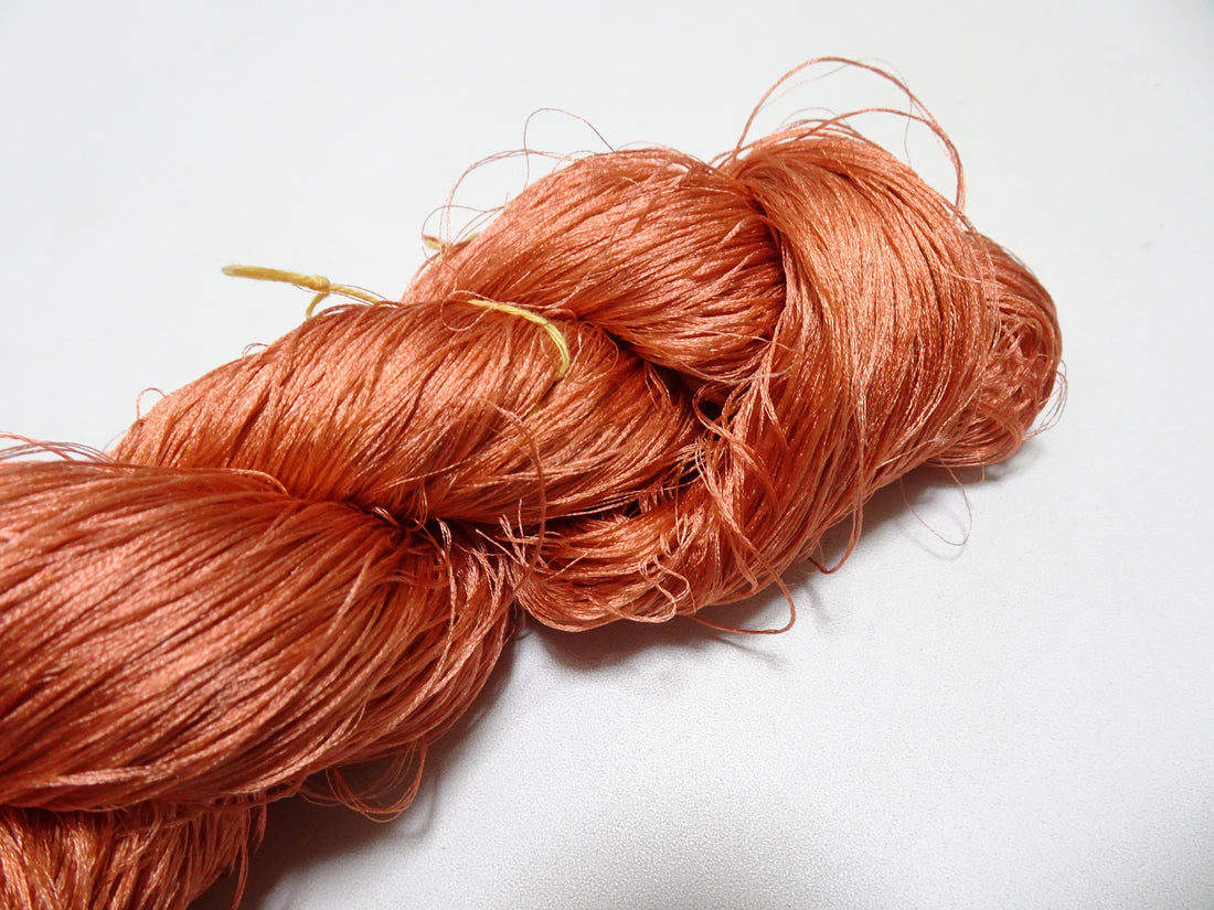 Japanese Vintage 6 Loose-Twist Silk Threads 19240