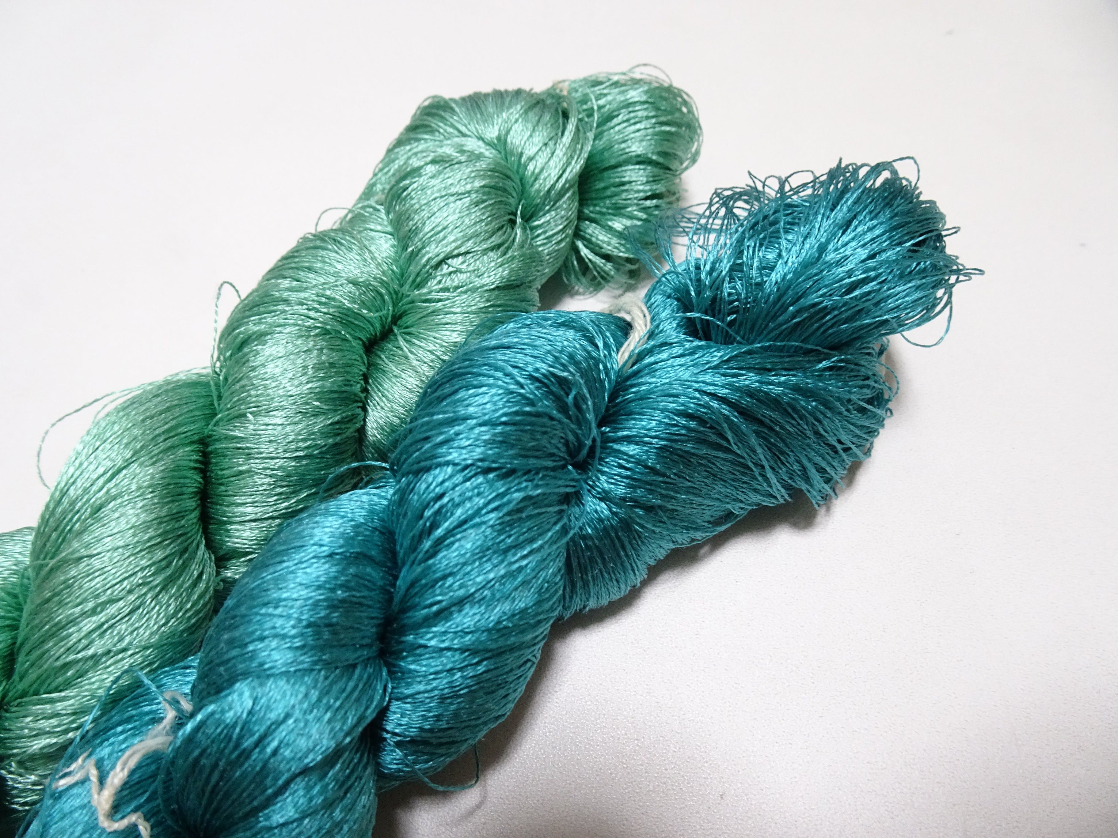 Japanese Vintage Twisted Silk Thread 2sets Embroidery 16946
