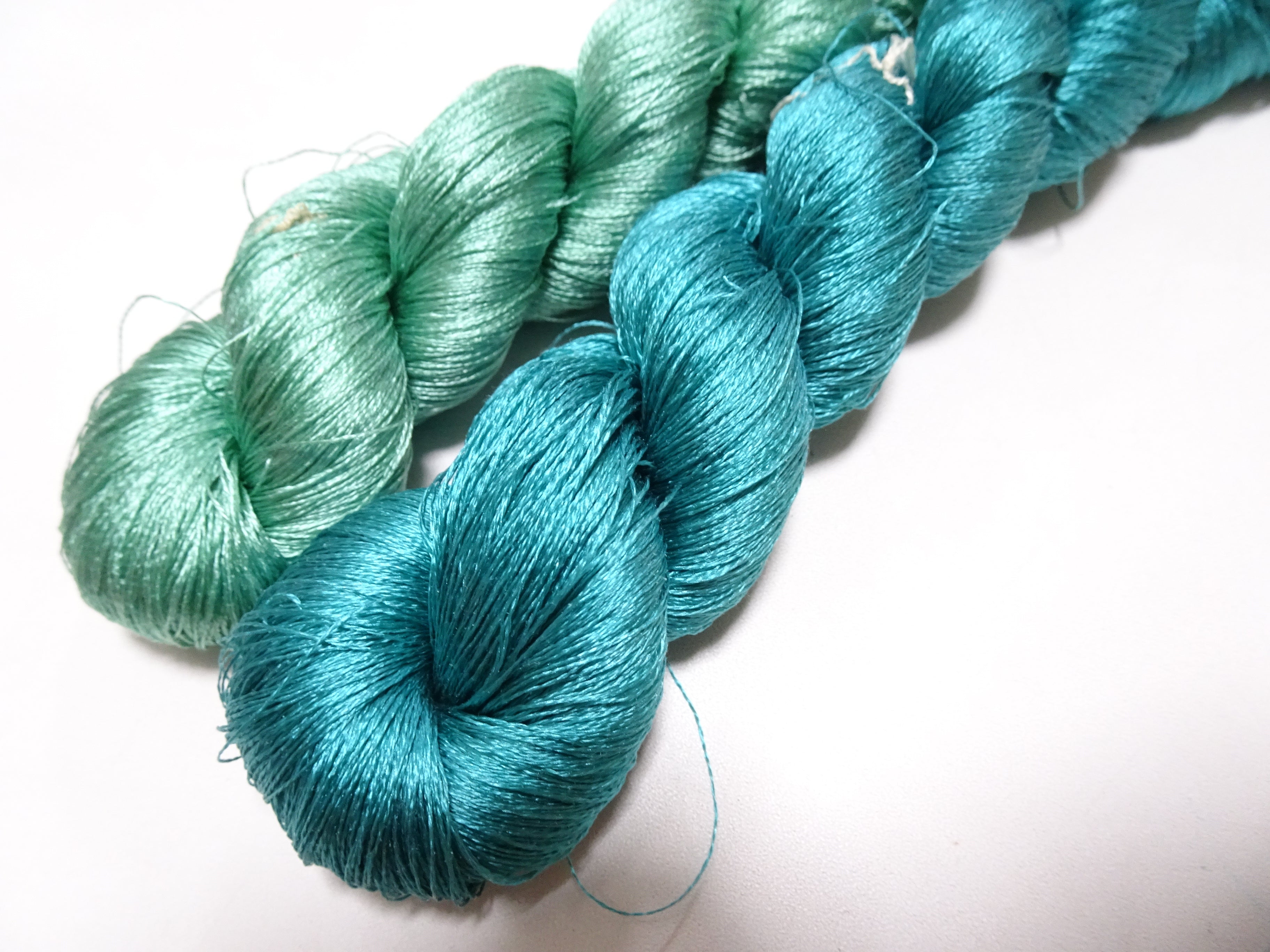 Japanese Vintage Twisted Silk Thread 2sets Embroidery 16946