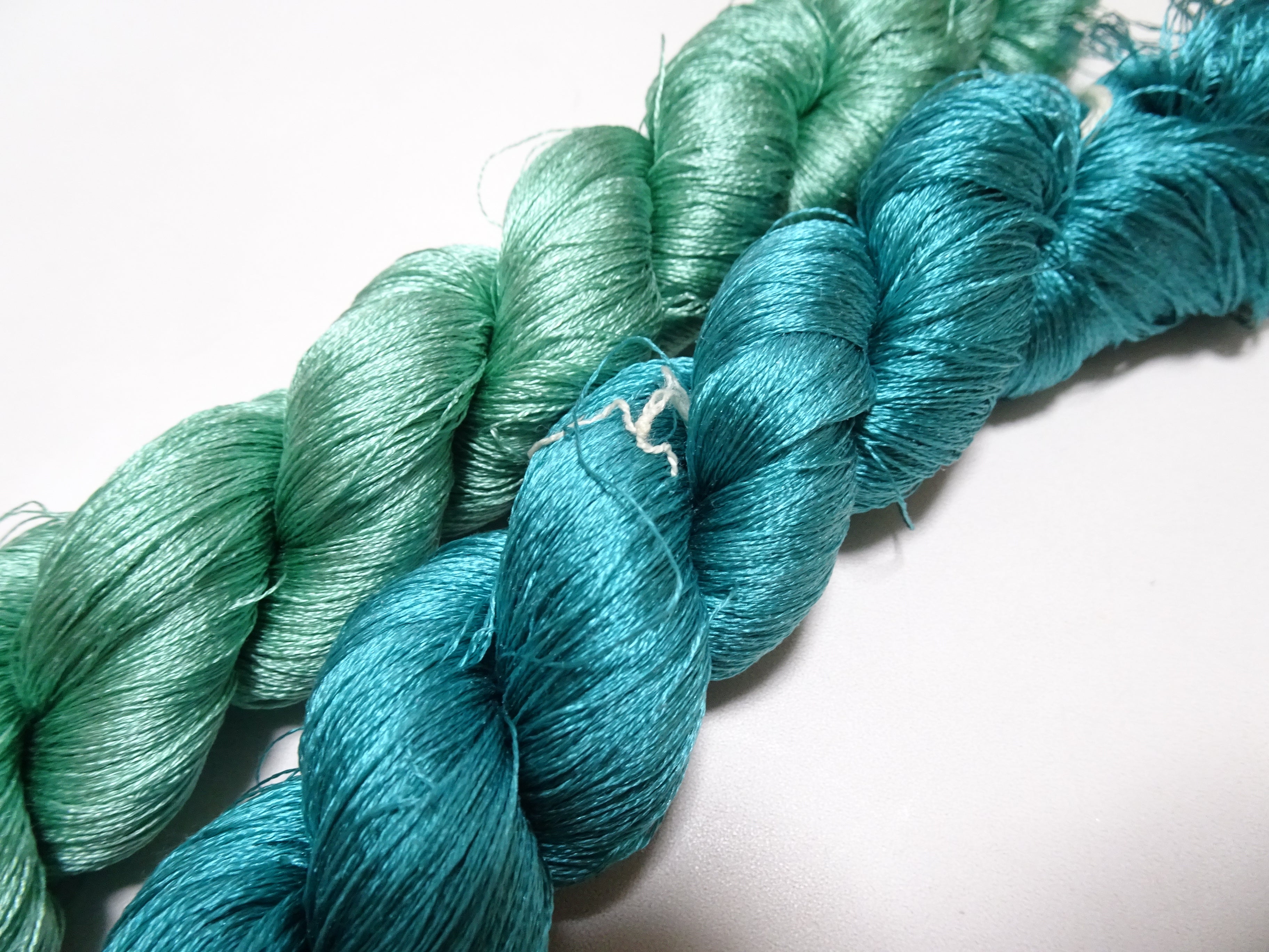 Japanese Vintage Twisted Silk Thread 2sets Embroidery 16946