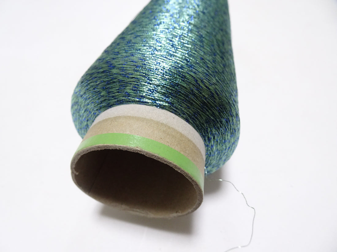 Super Special price! Japanese vintage metallic lame thread embroidery 5000M 9335