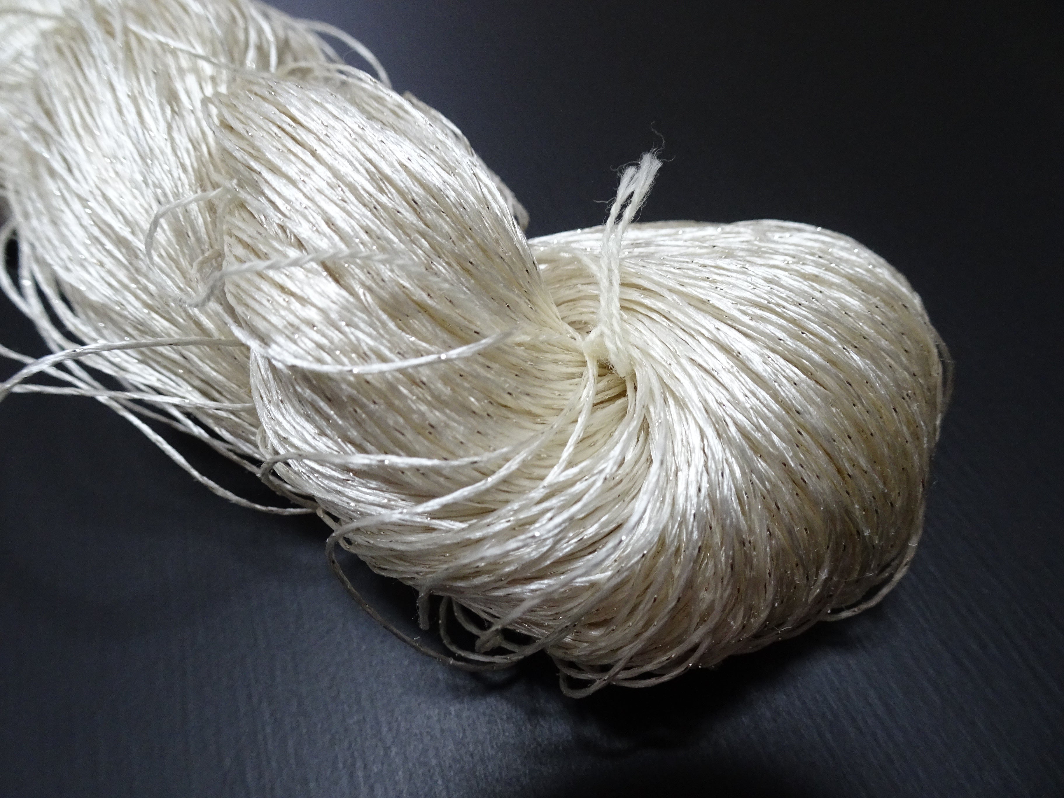 Japanese Vintage High Class Rare Silk Thread Mixture of Gold embroidery 17688