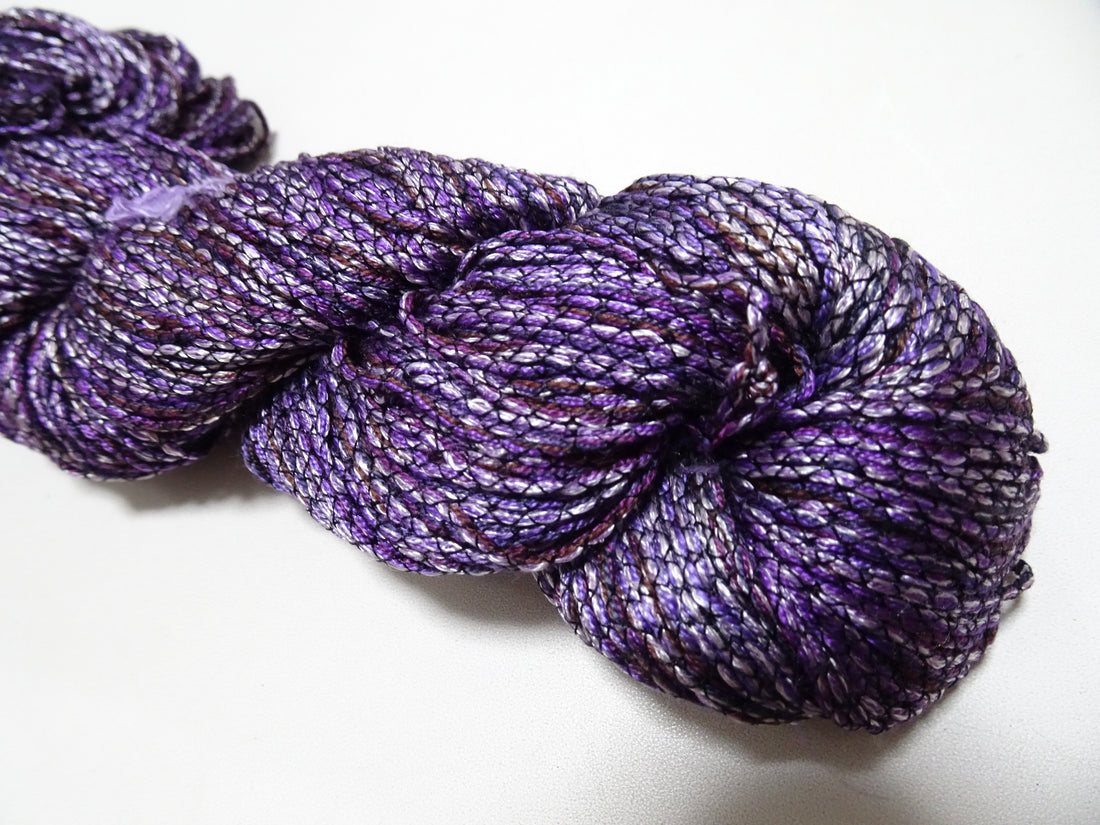 Japanese Tanaka Gen Silk – One-of-a-Kind Hand-Dyed Artistic Silk Thread, Rare Japanese Artisan Yarn, Limited Stock 19105