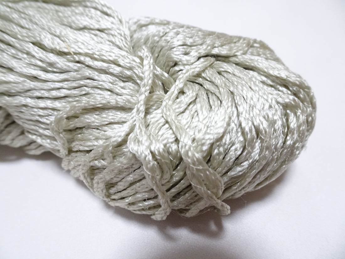 Japanese Tanaka Gen Silk – One-of-a-Kind Hand-Dyed Artistic Silk Thread, Rare Japanese Artisan Yarn, Limited Stock 16467