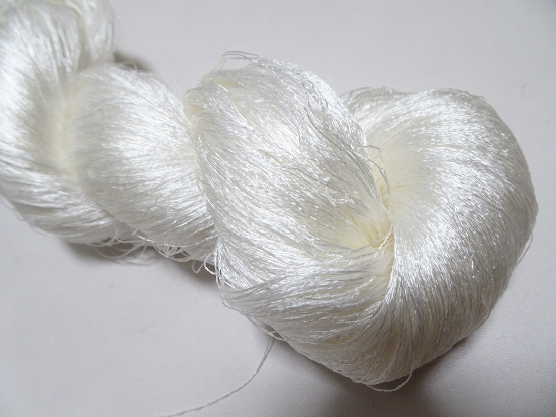 Japanese Vintage Twisted Silk Thread Embroidery 19875