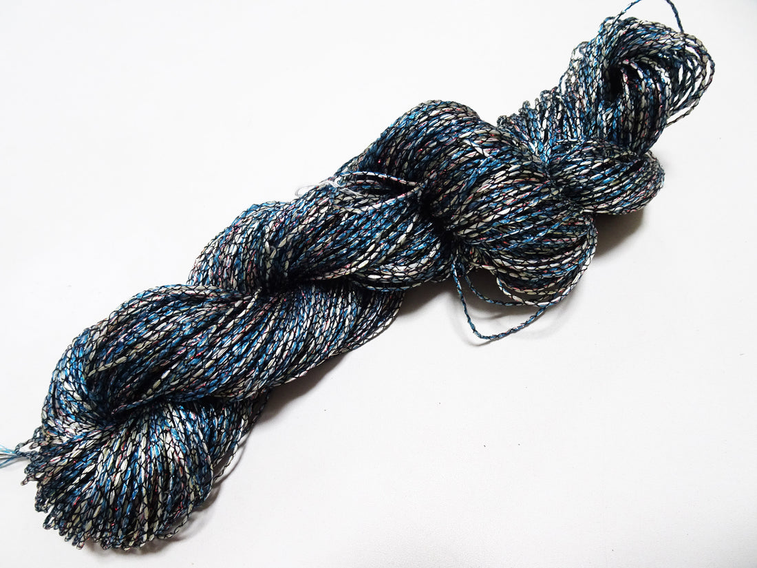Japanese Tanaka Gen Silk – One-of-a-Kind Hand-Dyed Artistic Silk Thread, Rare Japanese Artisan Yarn, Limited Stock 16501