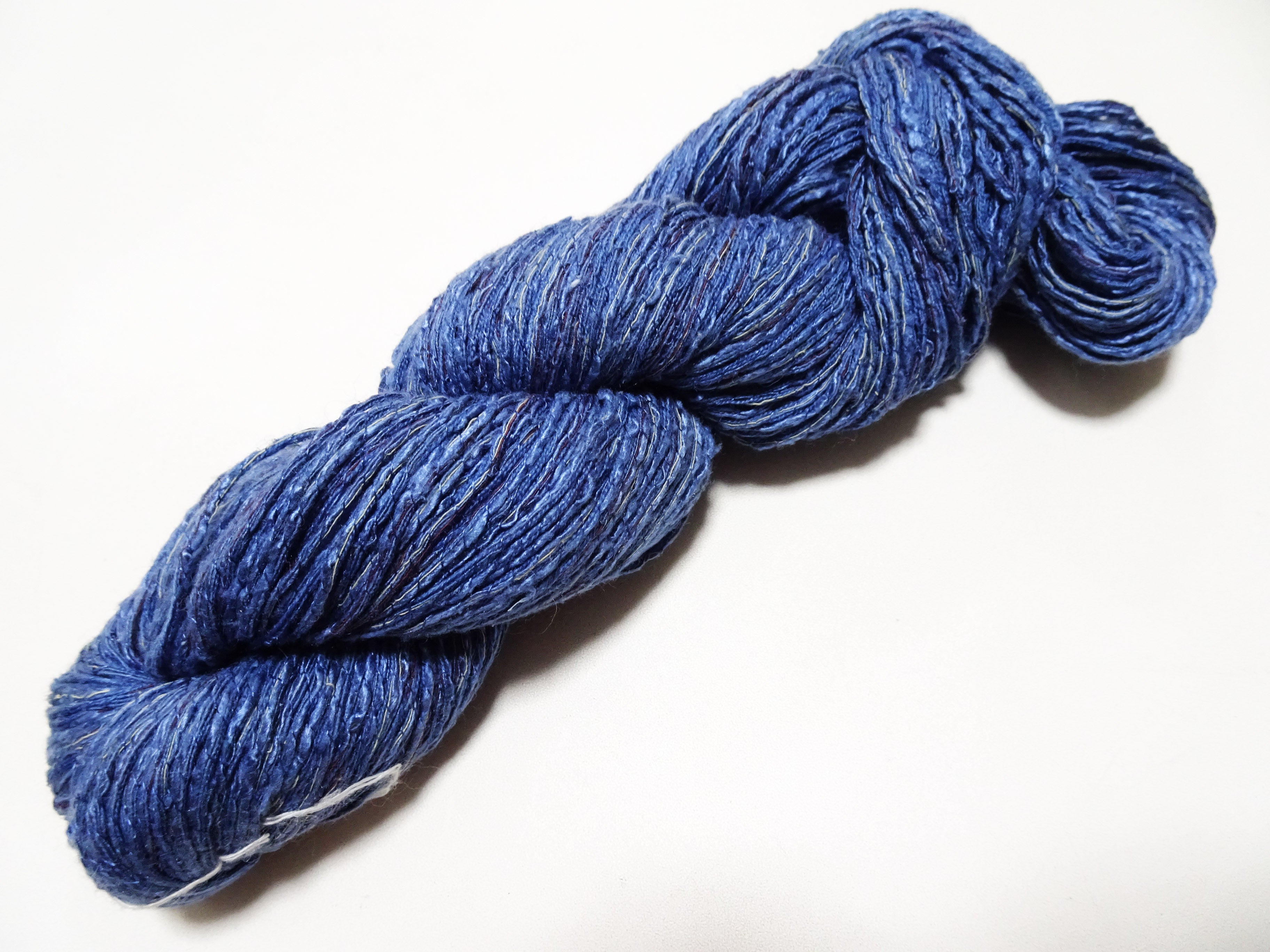 Japanese Tanaka Gen Silk – One-of-a-Kind Hand-Dyed Artistic Silk Thread, Rare Japanese Artisan Yarn, Limited Stock 19106