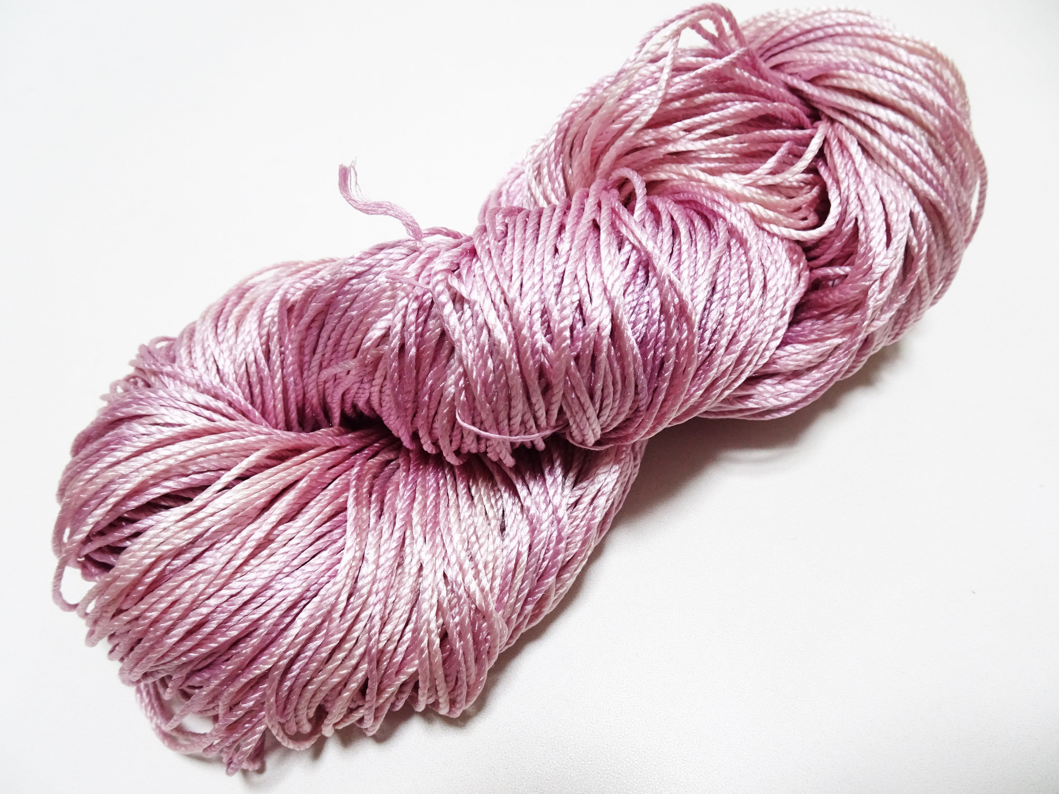Japanese Tanaka Gen Silk – One-of-a-Kind Hand-Dyed Artistic Silk Thread, Rare Japanese Artisan Yarn, Limited Stock 16468