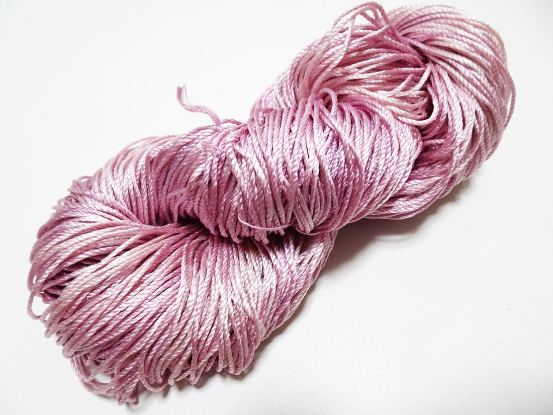 Japanese Tanaka Gen Silk – One-of-a-Kind Hand-Dyed Artistic Silk Thread, Rare Japanese Artisan Yarn, Limited Stock 16468