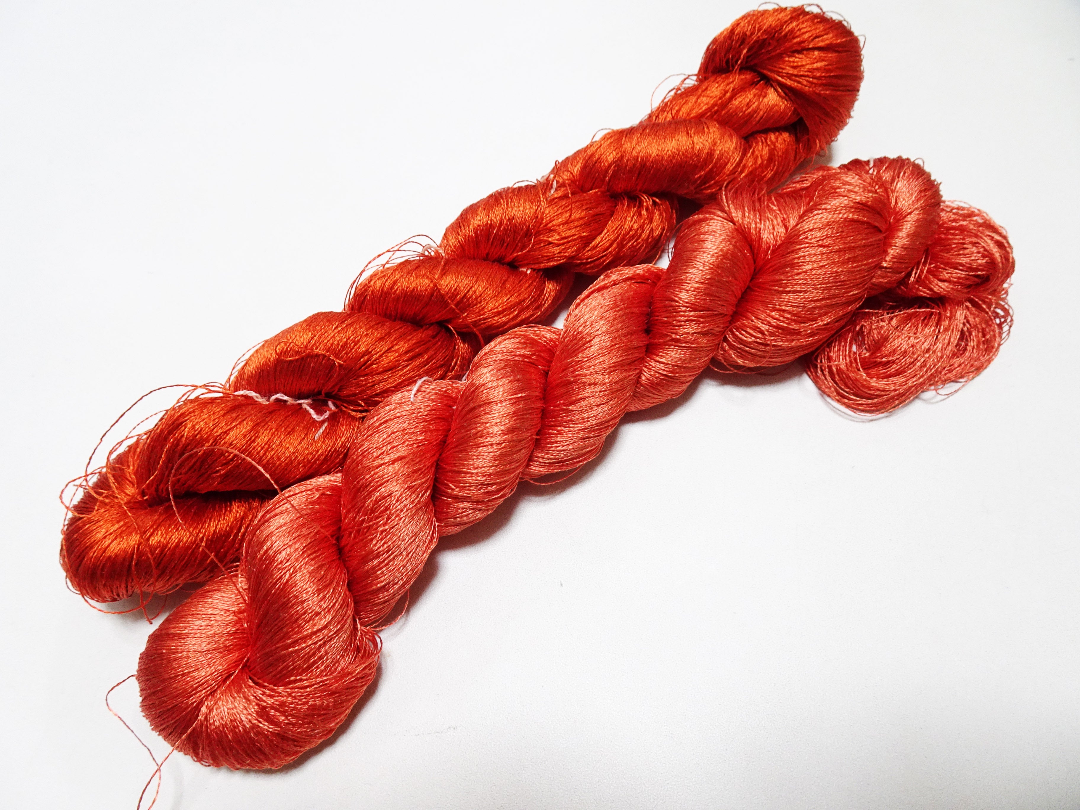 Japanese Vintage Twisted Silk Thread 2sets Embroidery 16947