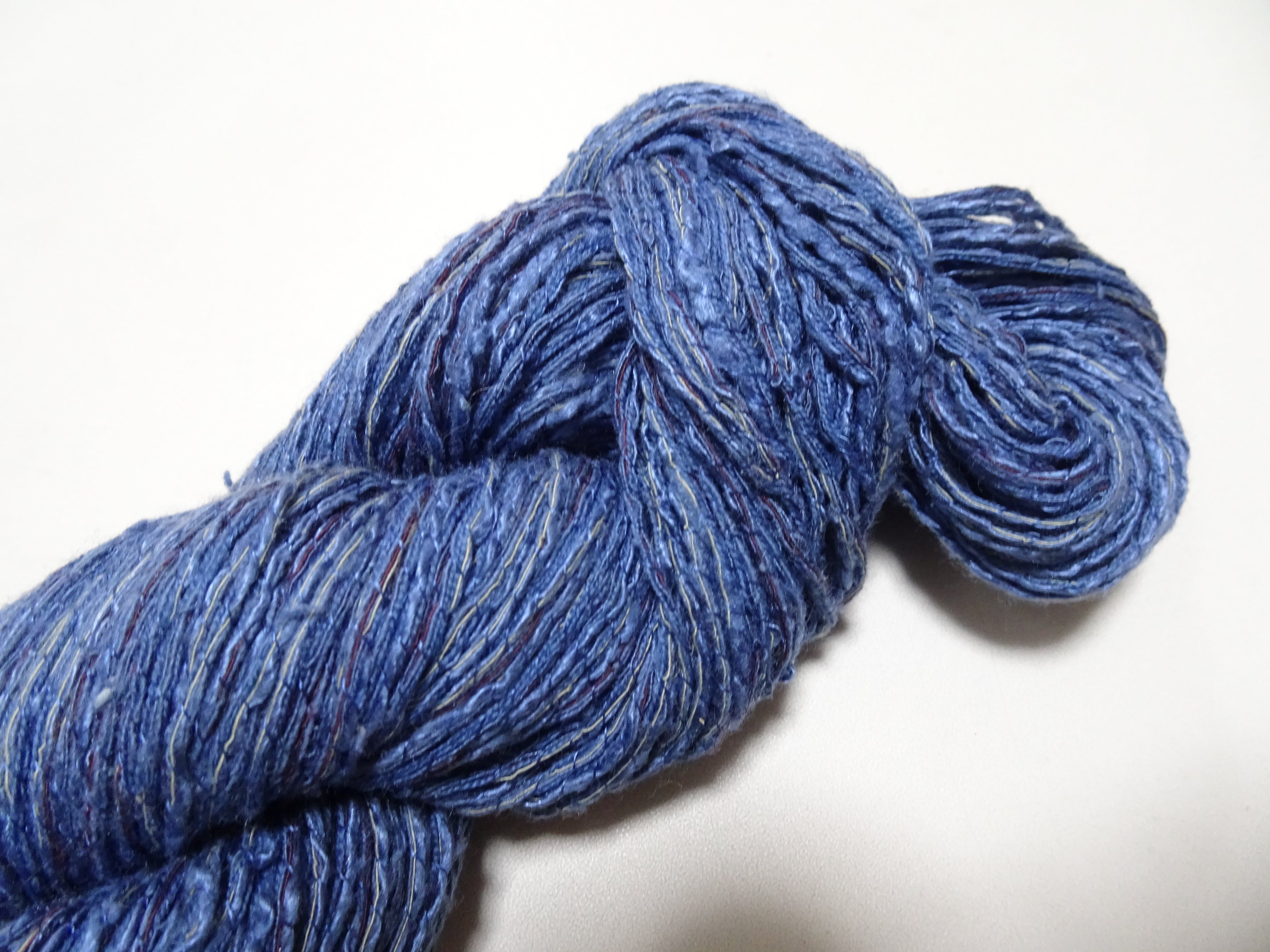 Japanese Tanaka Gen Silk – One-of-a-Kind Hand-Dyed Artistic Silk Thread, Rare Japanese Artisan Yarn, Limited Stock 19106