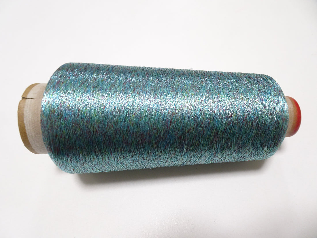 Super Special price! Japanese vintage metallic lame thread embroidery 5000M 9336