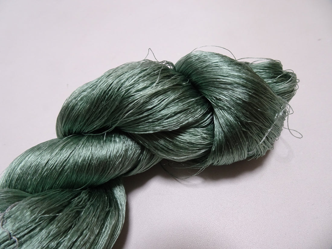 Japanese Vintage Twisted Silk Thread Embroidery 17124