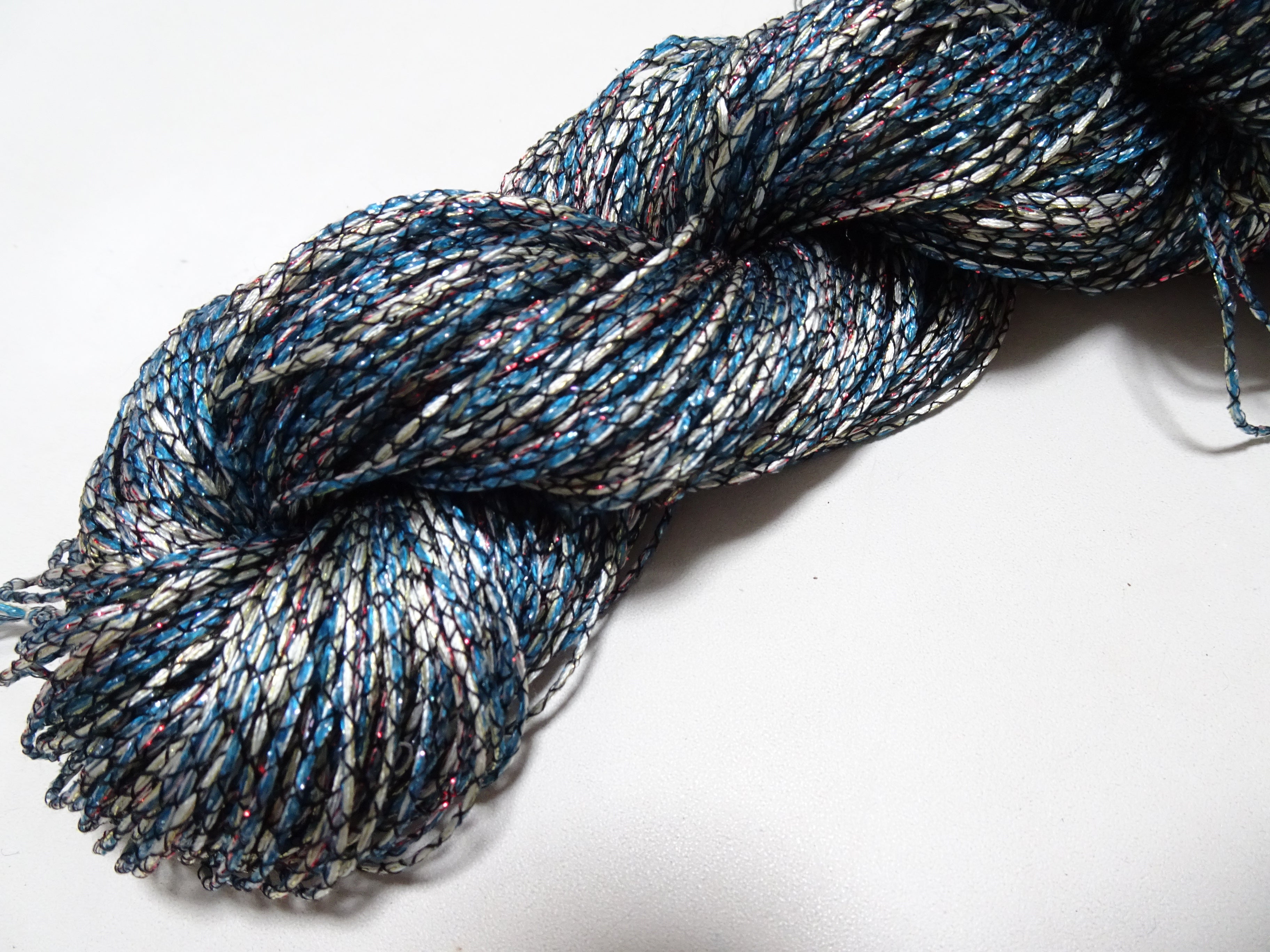 Japanese Tanaka Gen Silk – One-of-a-Kind Hand-Dyed Artistic Silk Thread, Rare Japanese Artisan Yarn, Limited Stock 16501