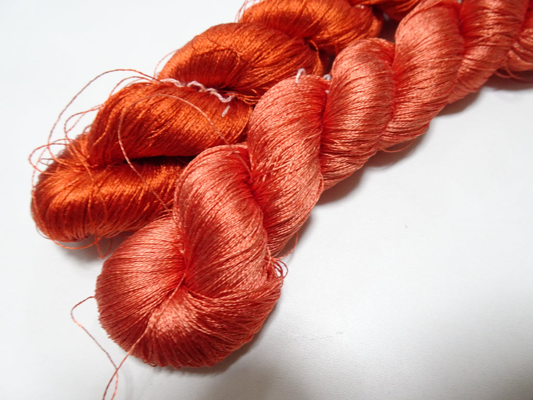 Japanese Vintage Twisted Silk Thread 2sets Embroidery 16947