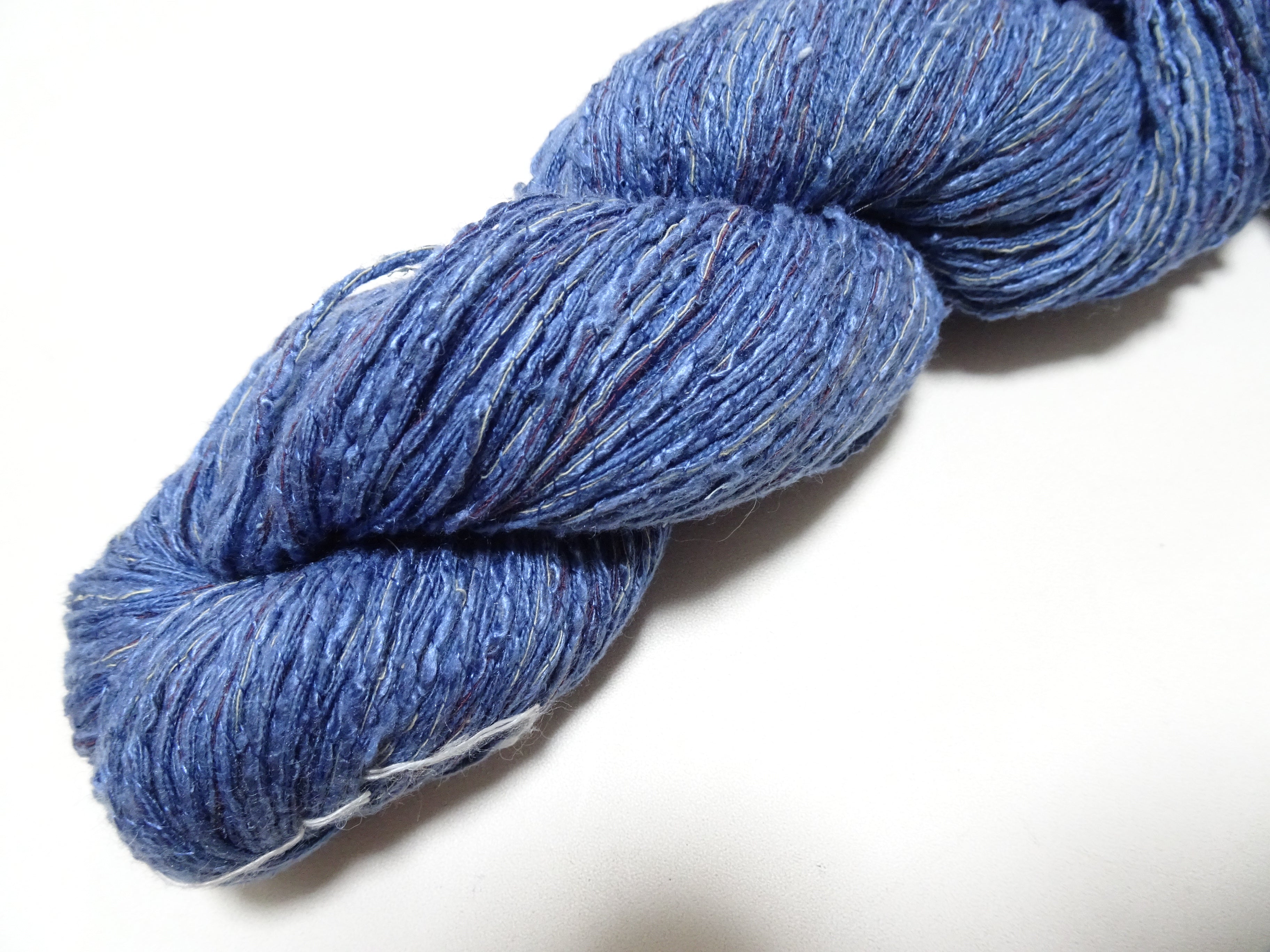 Japanese Tanaka Gen Silk – One-of-a-Kind Hand-Dyed Artistic Silk Thread, Rare Japanese Artisan Yarn, Limited Stock 19106