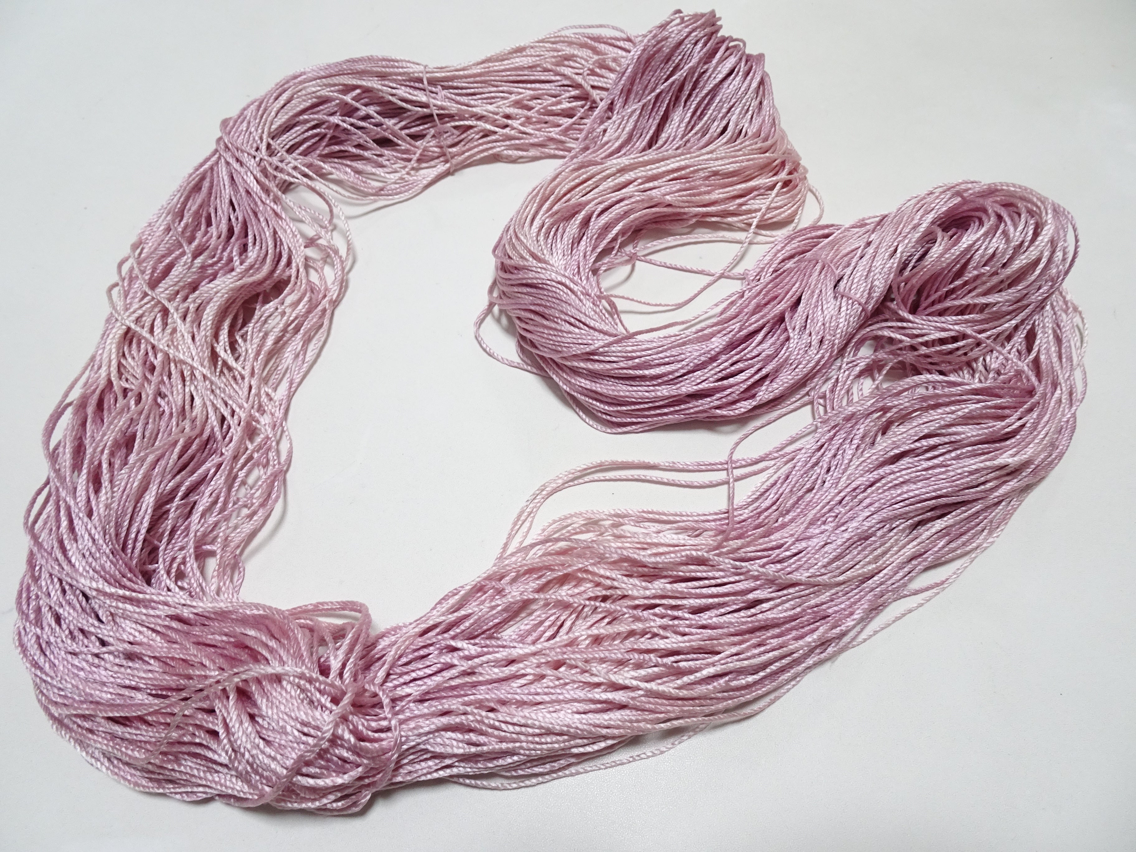 Japanese Tanaka Gen Silk – One-of-a-Kind Hand-Dyed Artistic Silk Thread, Rare Japanese Artisan Yarn, Limited Stock 16468