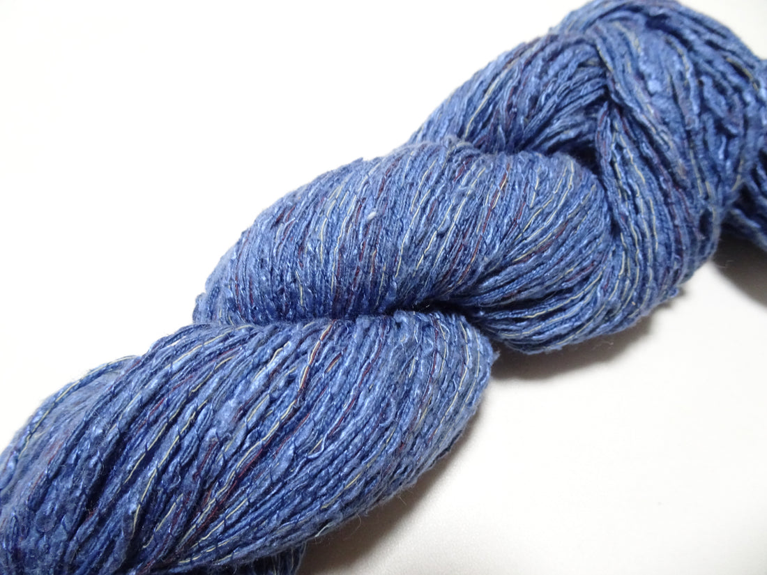 Japanese Tanaka Gen Silk – One-of-a-Kind Hand-Dyed Artistic Silk Thread, Rare Japanese Artisan Yarn, Limited Stock 19106