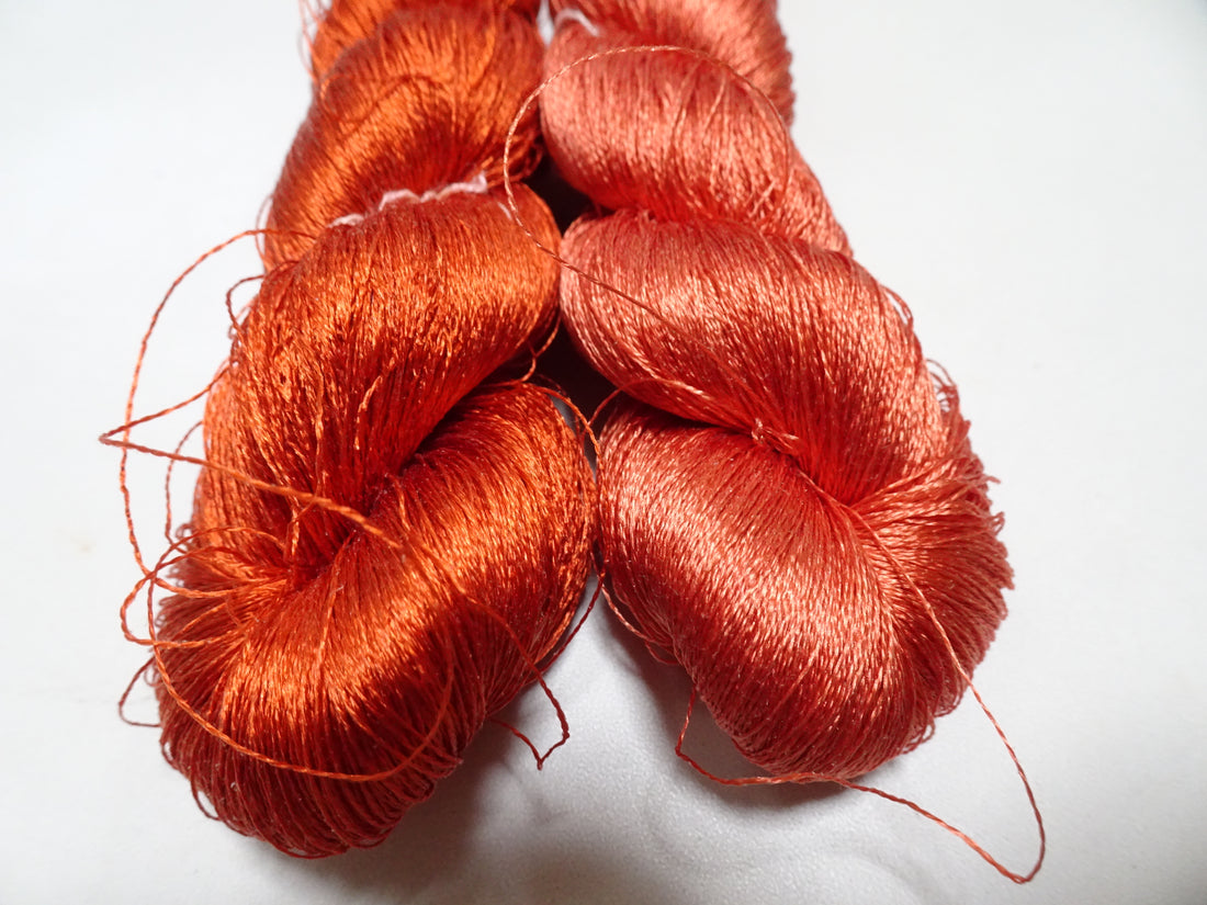 Japanese Vintage Twisted Silk Thread 2sets Embroidery 16947