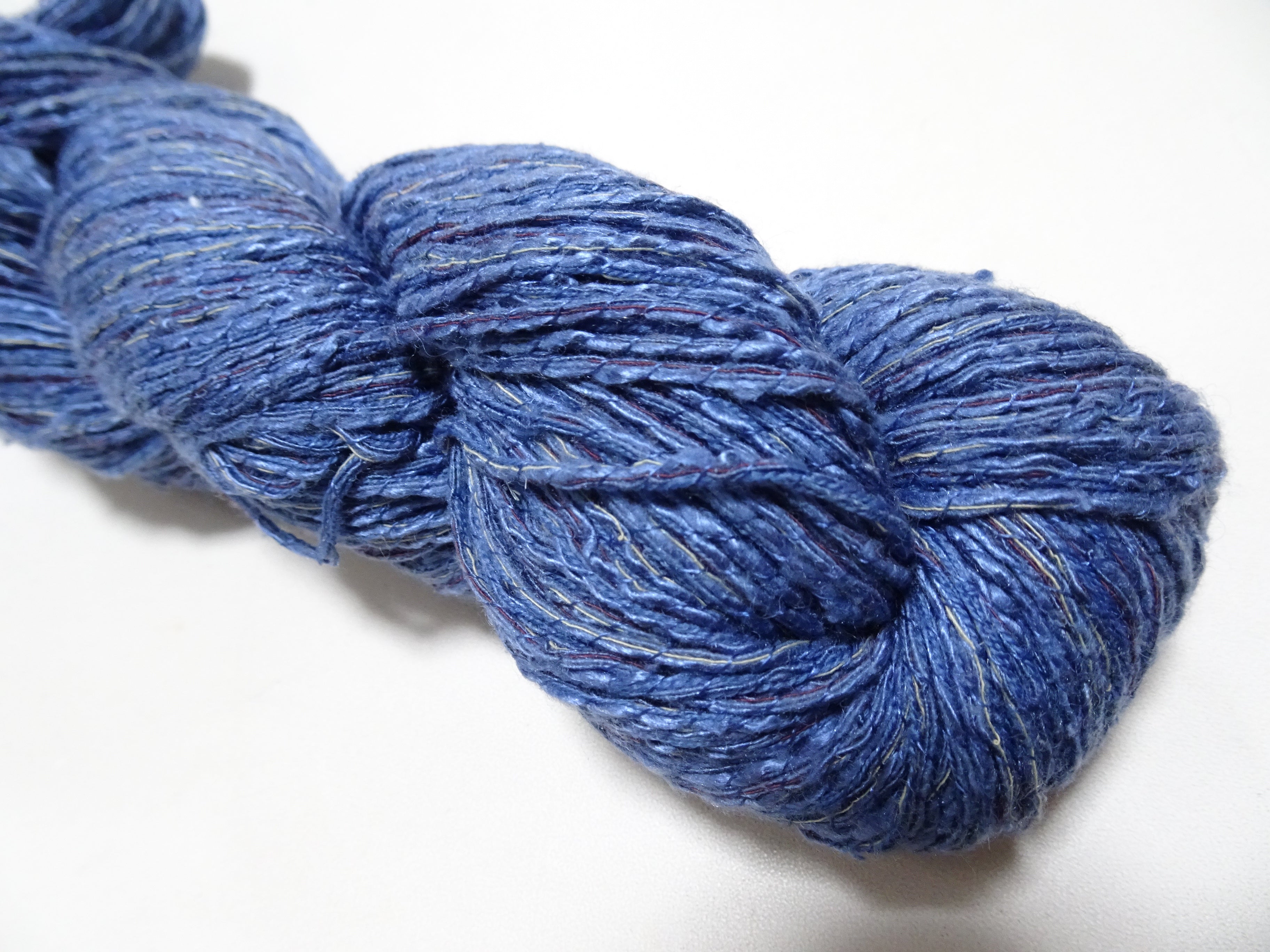 Japanese Tanaka Gen Silk – One-of-a-Kind Hand-Dyed Artistic Silk Thread, Rare Japanese Artisan Yarn, Limited Stock 19106