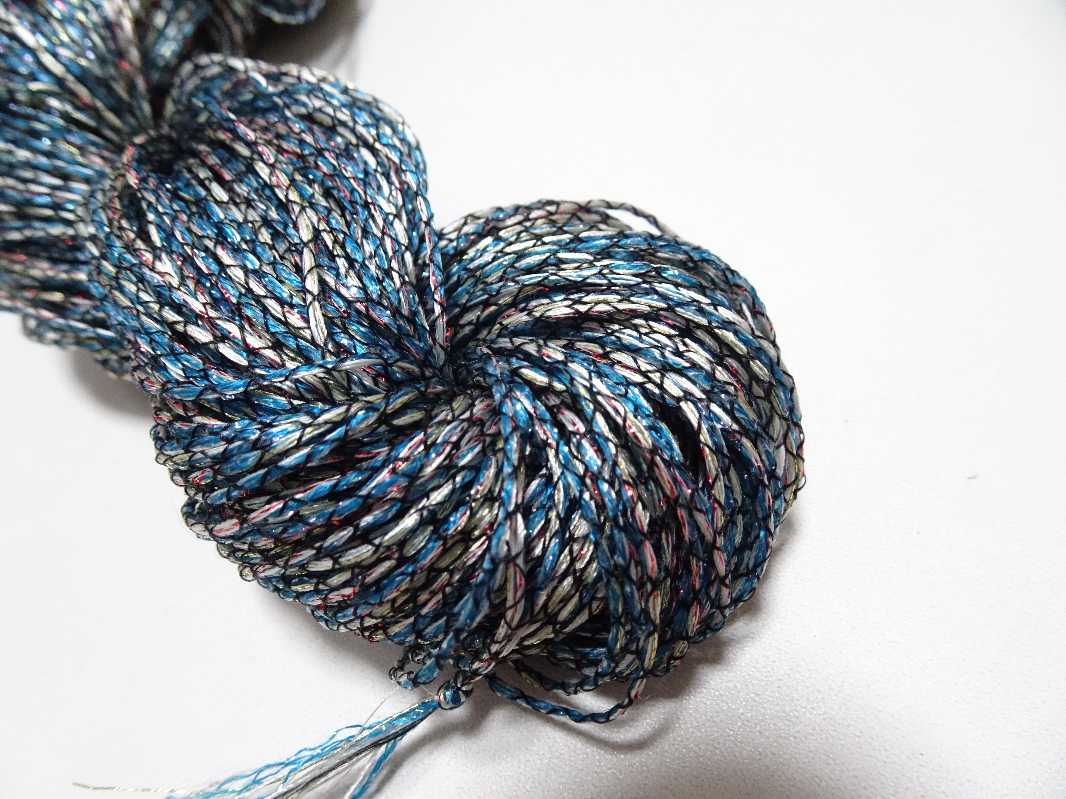 Japanese Tanaka Gen Silk – One-of-a-Kind Hand-Dyed Artistic Silk Thread, Rare Japanese Artisan Yarn, Limited Stock 16501