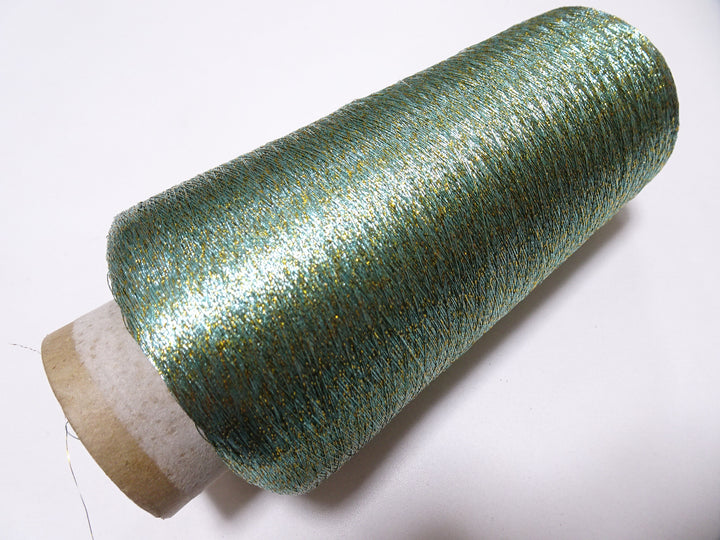 Super Special price! Japanese vintage metallic lame thread embroidery 5000M 9337