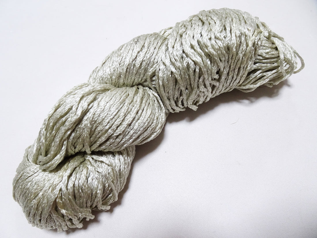 Japanese Tanaka Gen Silk – One-of-a-Kind Hand-Dyed Artistic Silk Thread, Rare Japanese Artisan Yarn, Limited Stock 19107