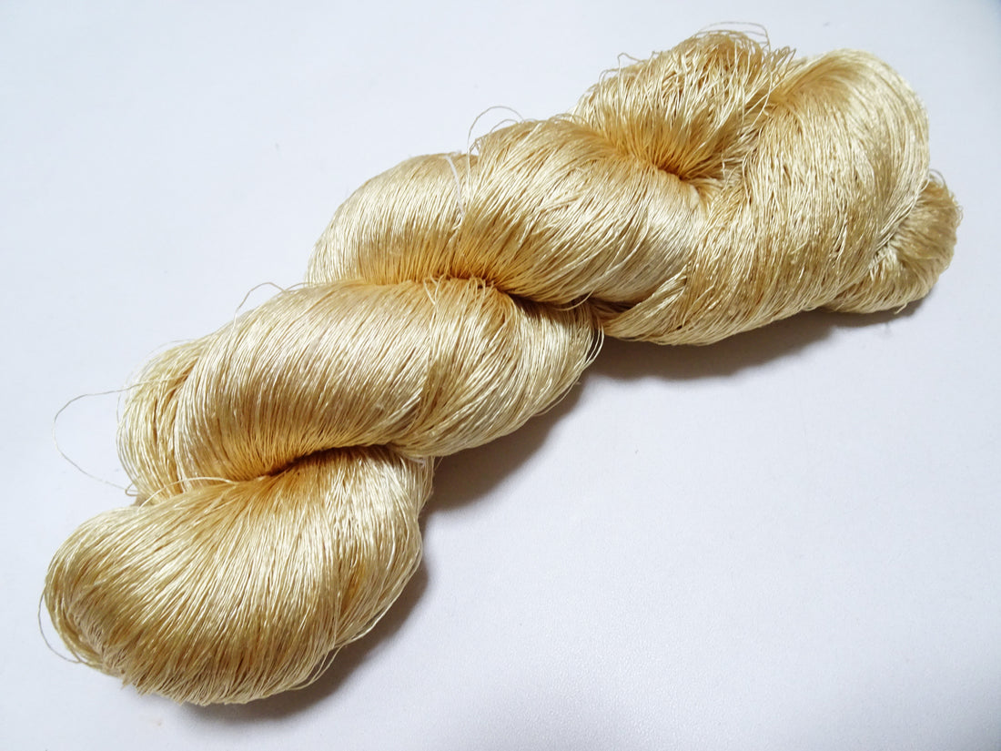 Japanese Vintage Twisted Silk Thread Embroidery 17125