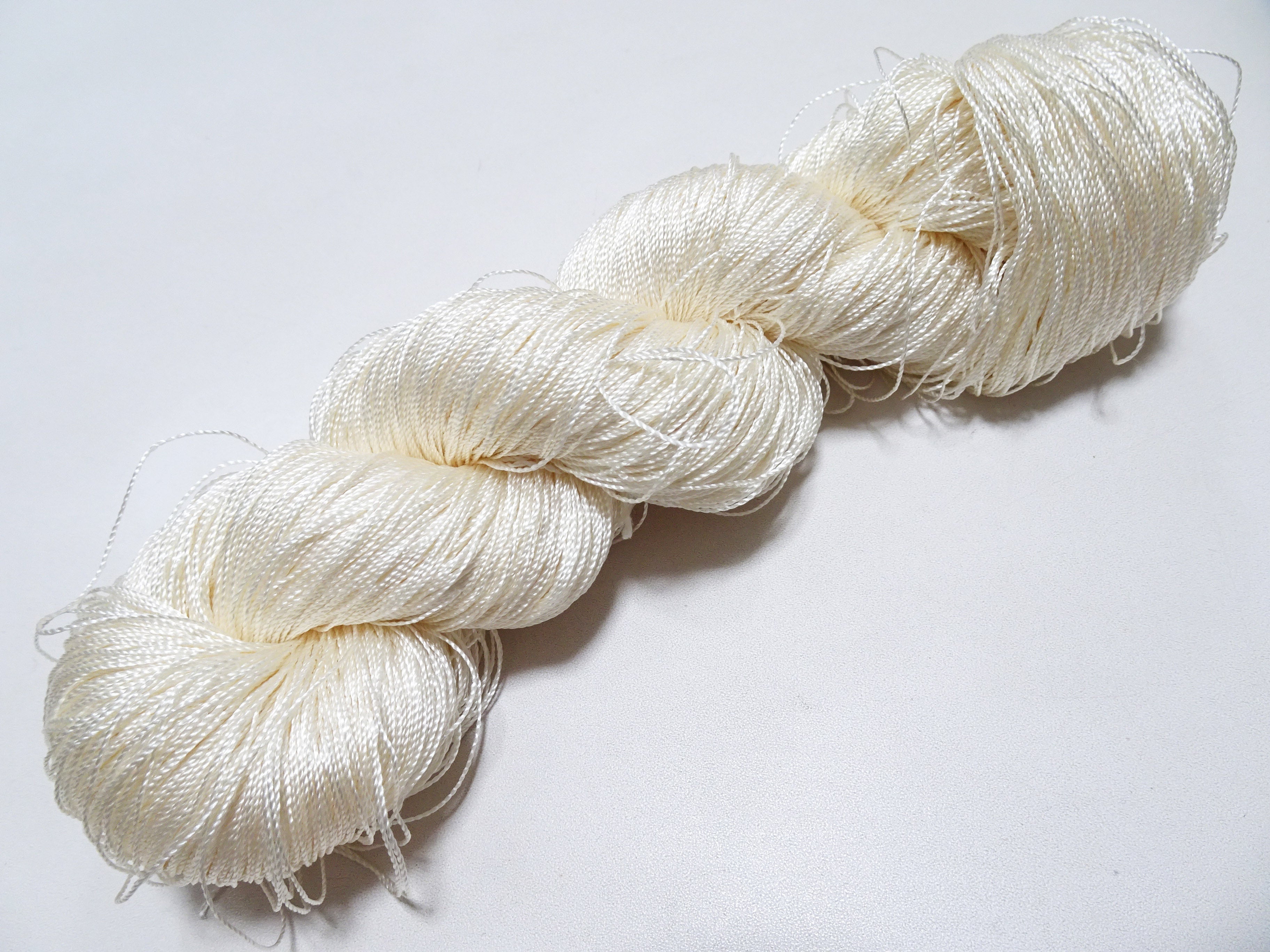 Japanese Vintage Twisted Silk Thread Embroidery & Weaving 18431