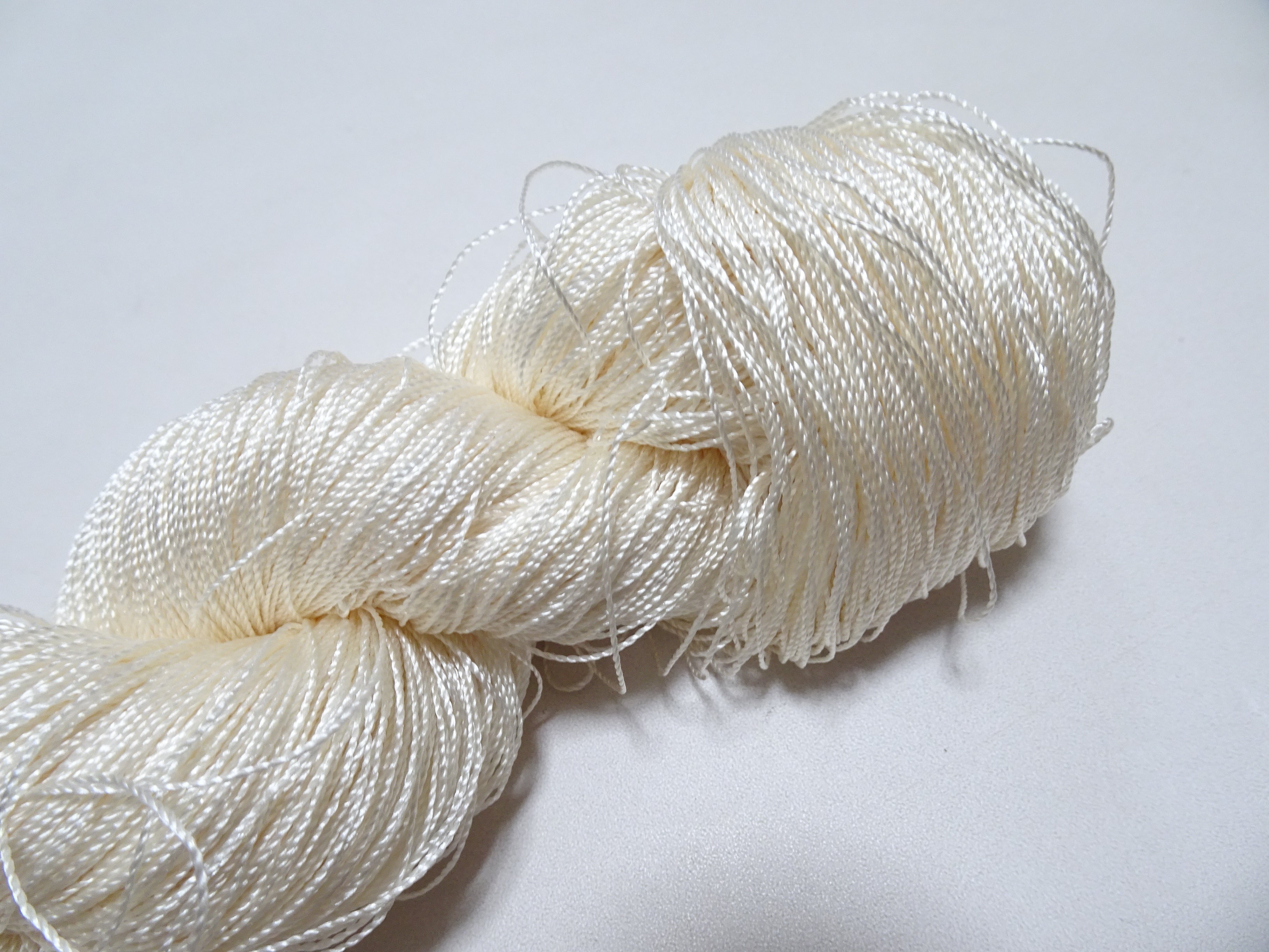 Japanese Vintage Twisted Silk Thread Embroidery & Weaving 18431