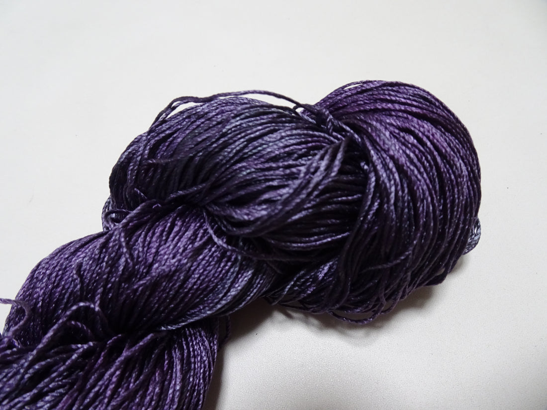 Japanese Tanaka Gen Silk – One-of-a-Kind Hand-Dyed Artistic Silk Thread, Rare Japanese Artisan Yarn, Limited Stock 16502