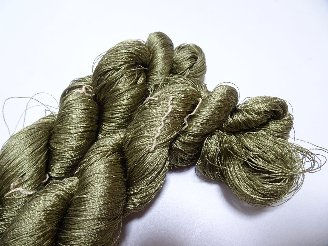 Japanese Vintage Twisted Silk Thread 2sets Embroidery 16948