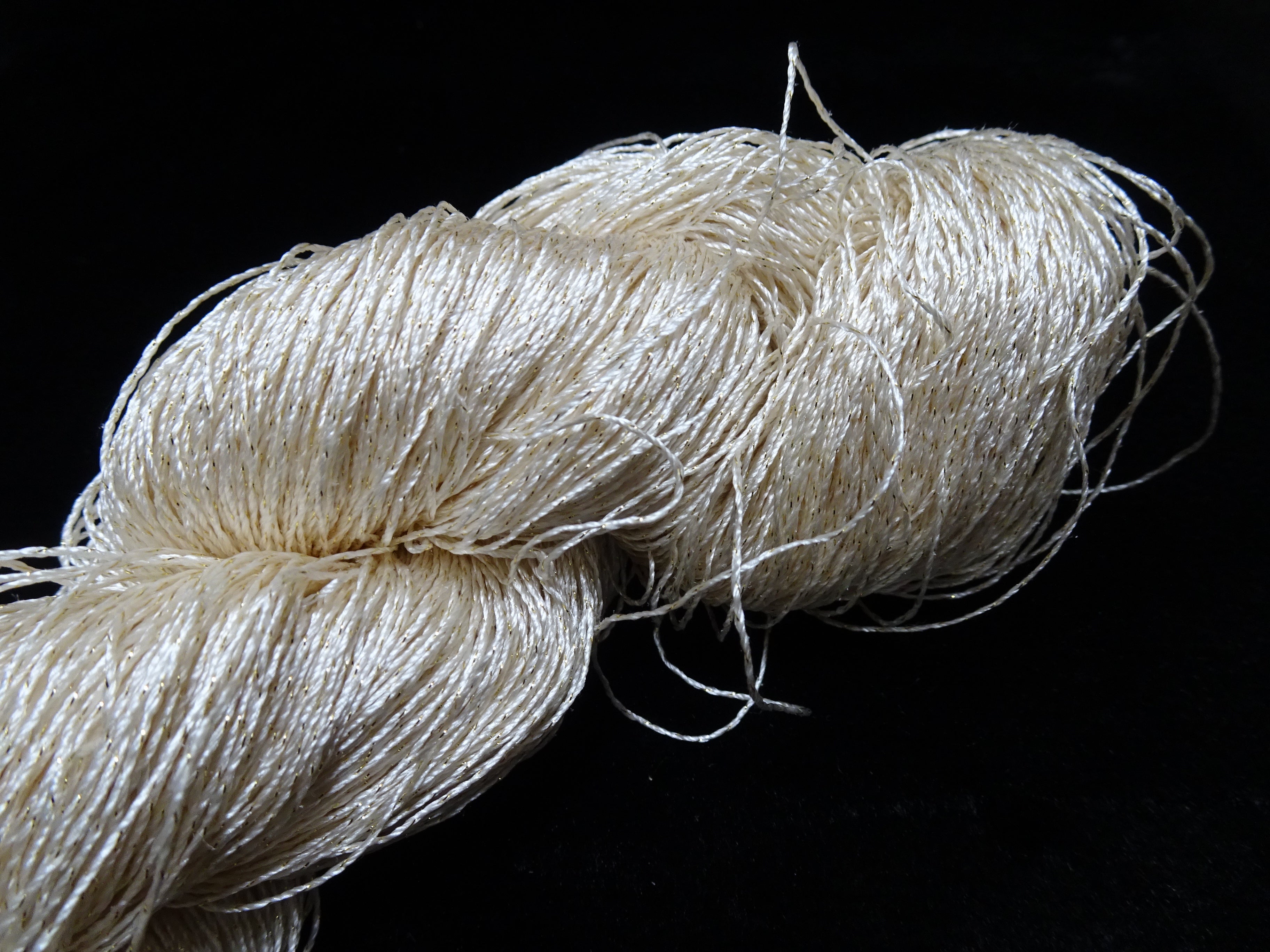 Japanese Vintage High Class Rare Silk Thread Mixture of Gold embroidery 17892