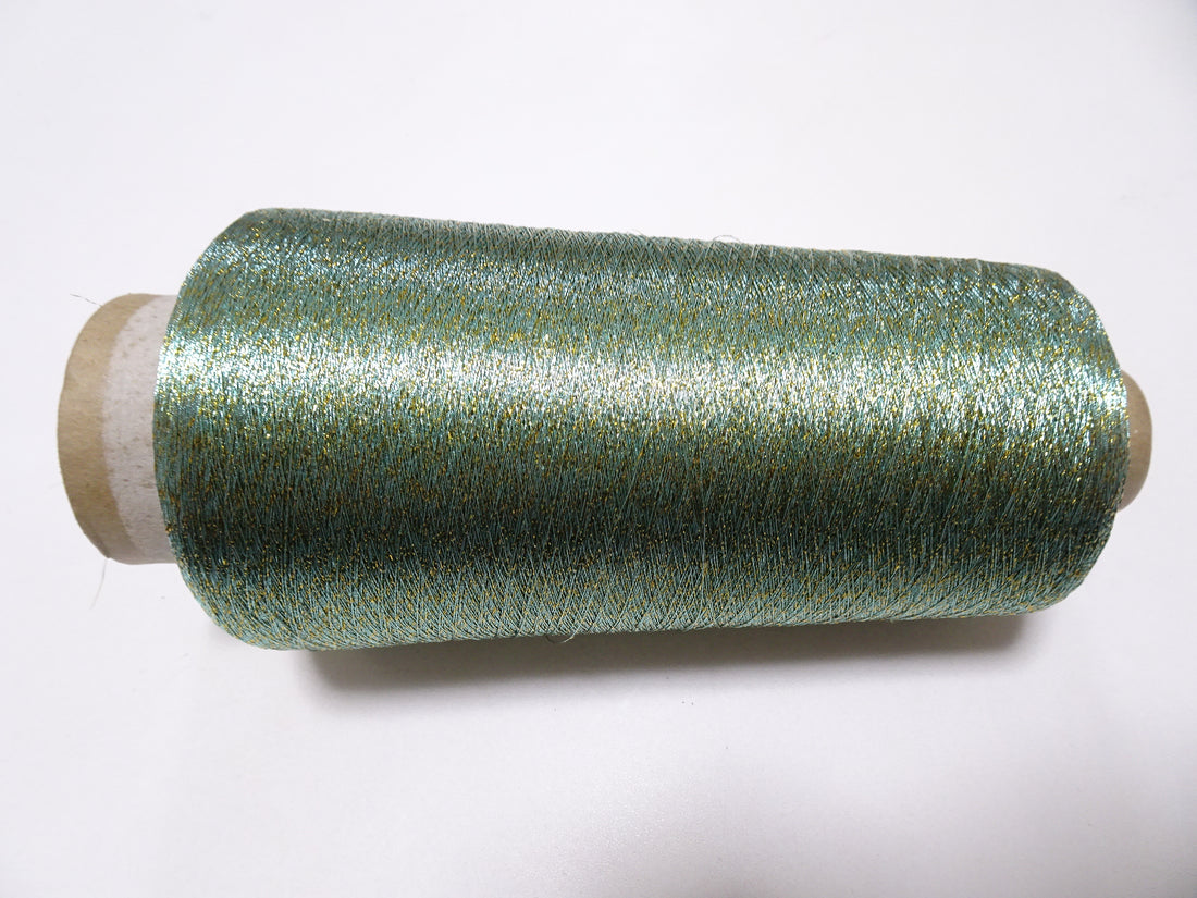 Super Special price! Japanese vintage metallic lame thread embroidery 5000M 9337