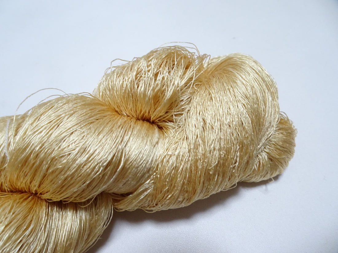 Japanese Vintage Twisted Silk Thread Embroidery 17125