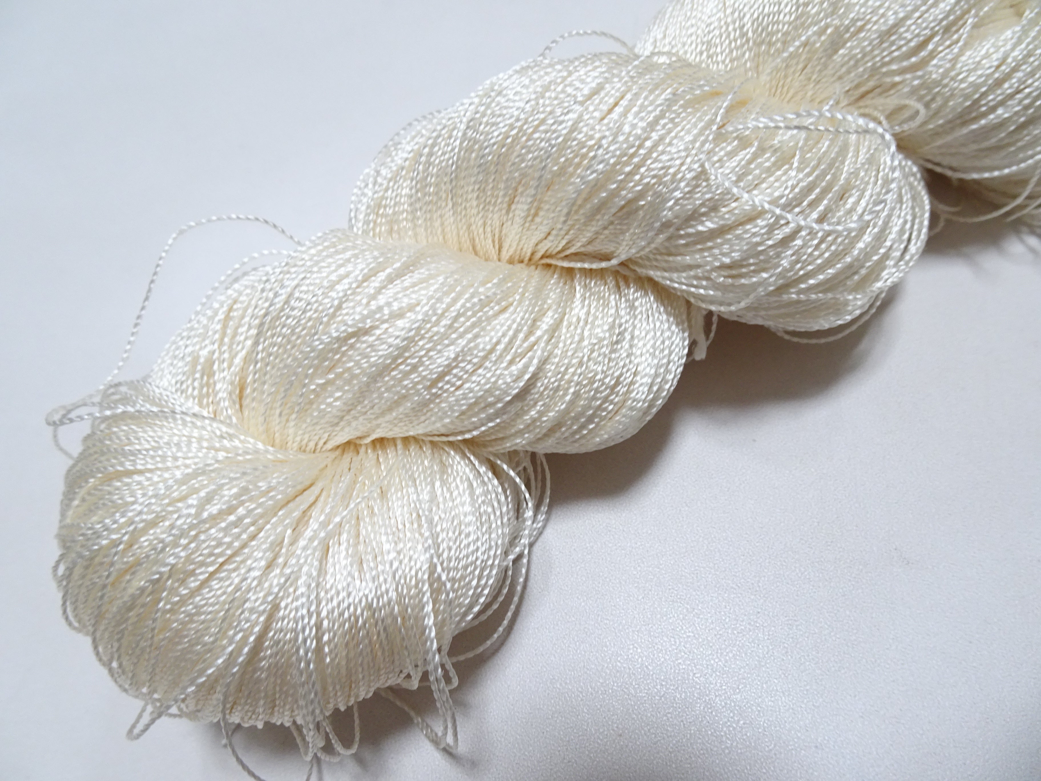 Japanese Vintage Twisted Silk Thread Embroidery & Weaving 18431