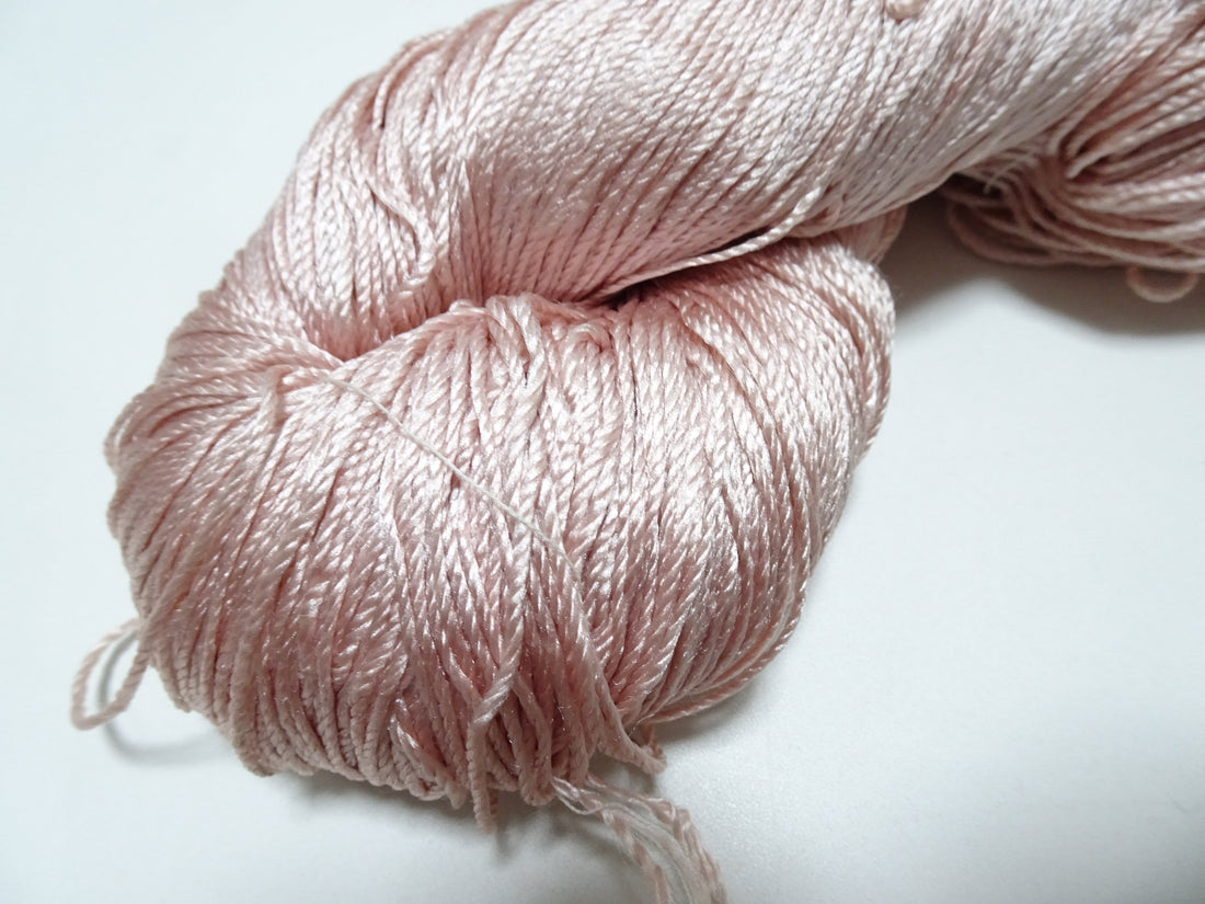 Japanese Tanaka Gen Silk – One-of-a-Kind Hand-Dyed Artistic Silk Thread, Rare Japanese Artisan Yarn, Limited Stock 16469