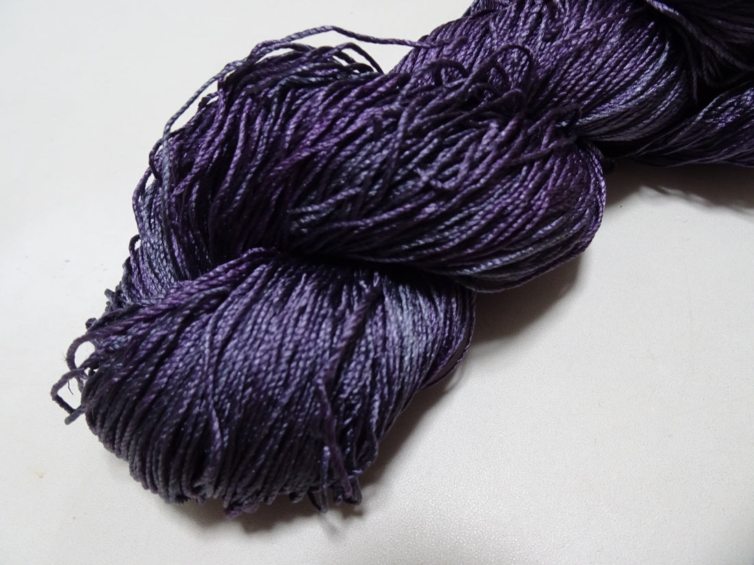 Japanese Tanaka Gen Silk – One-of-a-Kind Hand-Dyed Artistic Silk Thread, Rare Japanese Artisan Yarn, Limited Stock 16502