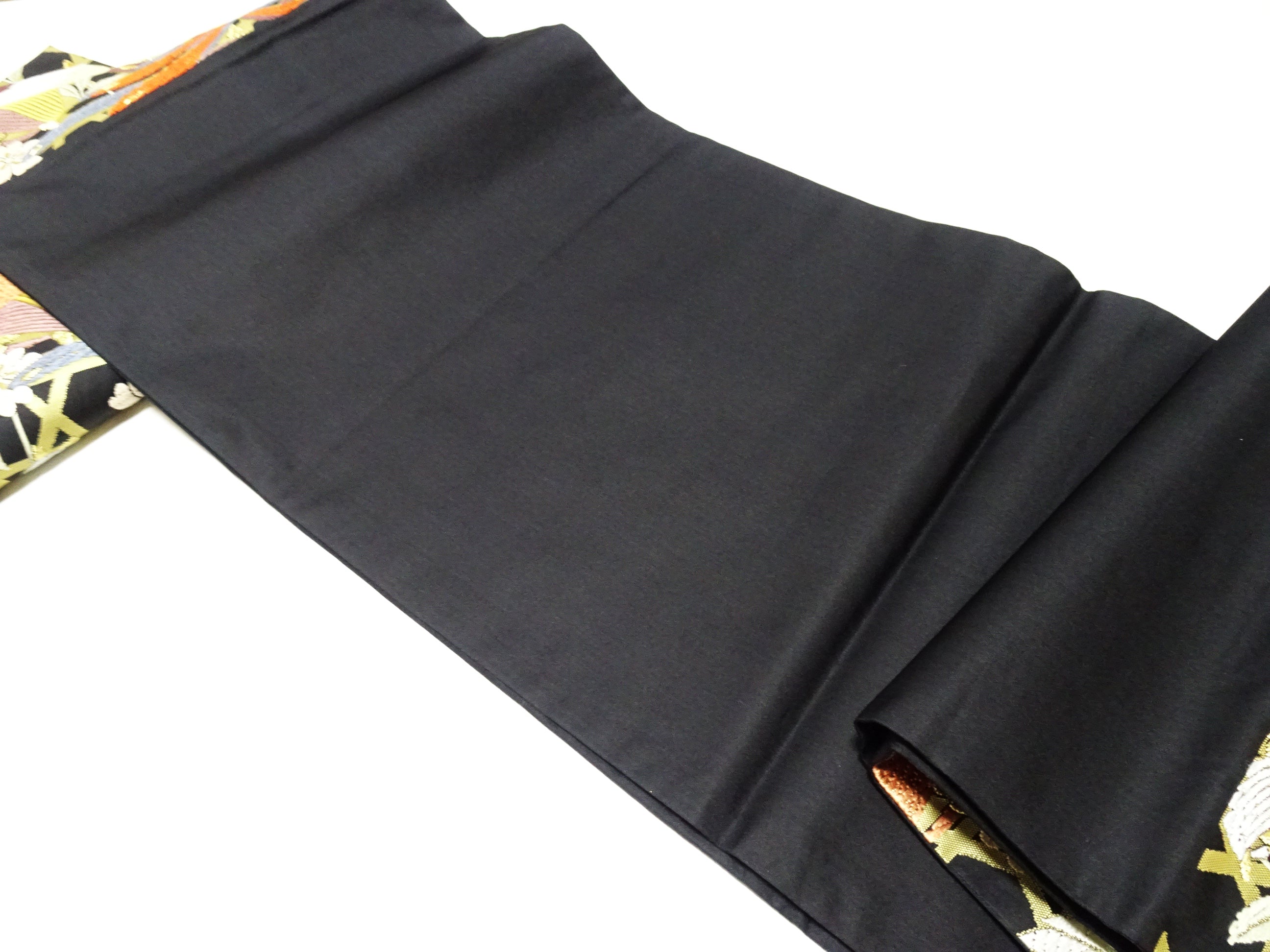 Japanese Kimono Silk Fukuro Karaori Woven cherry blossoms Pattern 12166