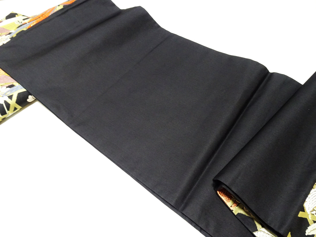 Japanese Kimono Silk Fukuro Karaori Woven cherry blossoms Pattern 12166